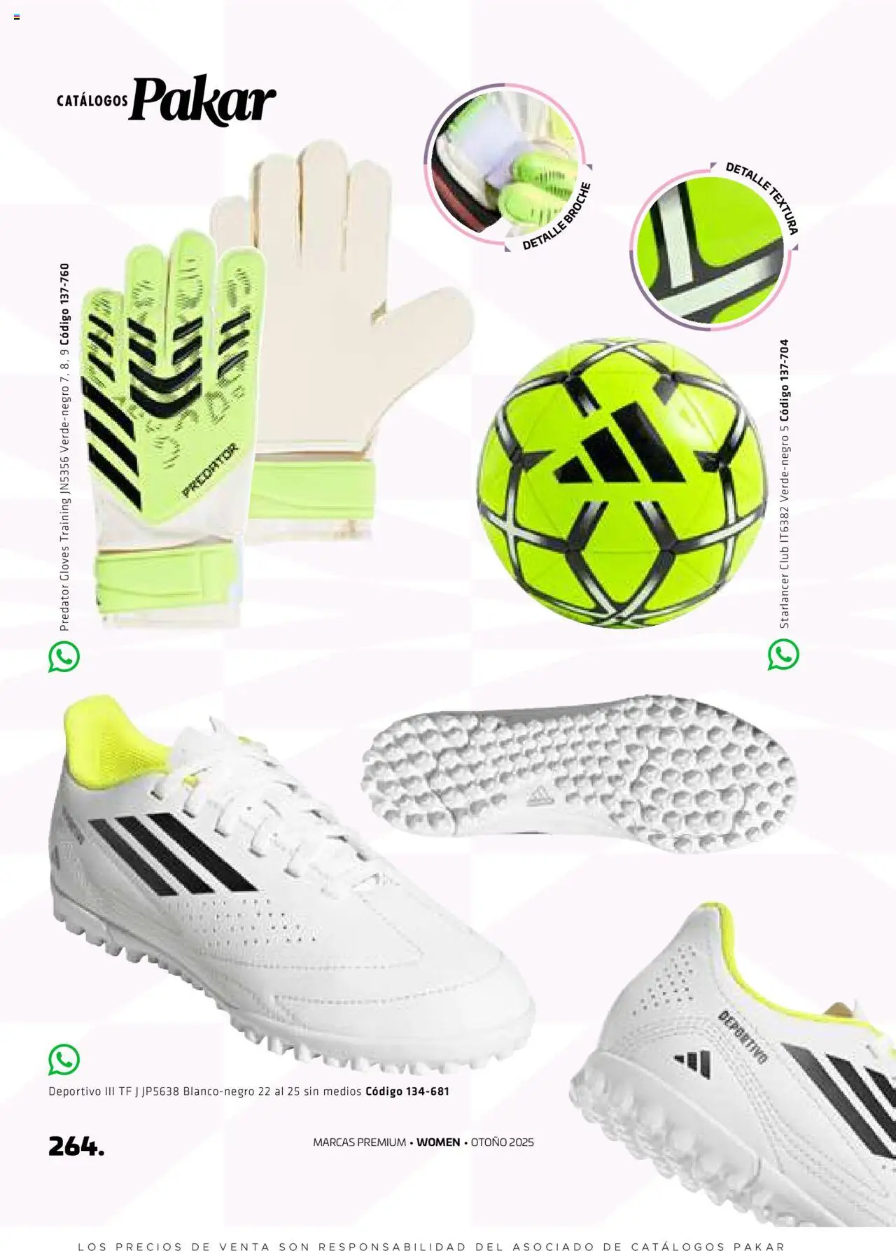 Nuevas ofertas de SC Pakar válidas en toda la República Mexicana desde el 29.08.2025. ¡Encuentra las mejores ofertas en SC Pakar - Catálogo Otoño Women! | Página: 264