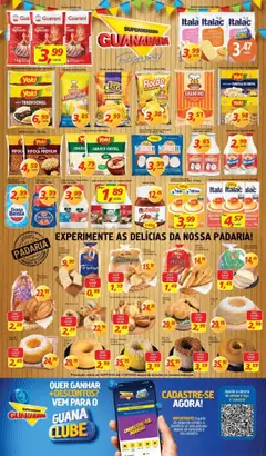 Supermercados Guanabara Folheto - válido de 30.07.2025 | Página: 6 | Produtos: Microondas, Bolo, Farofa, Pipoca