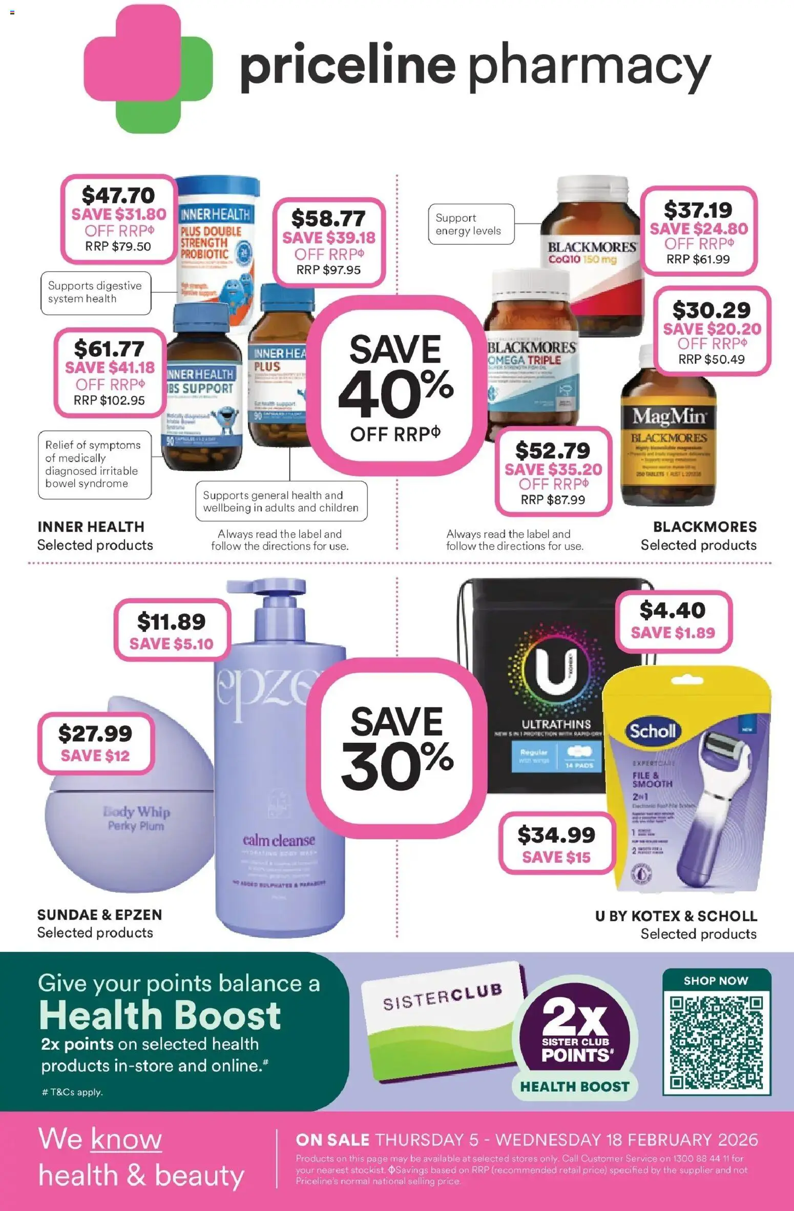 Priceline Pharmacy catalogue - valid from 05.02.2026 | Page: 32
