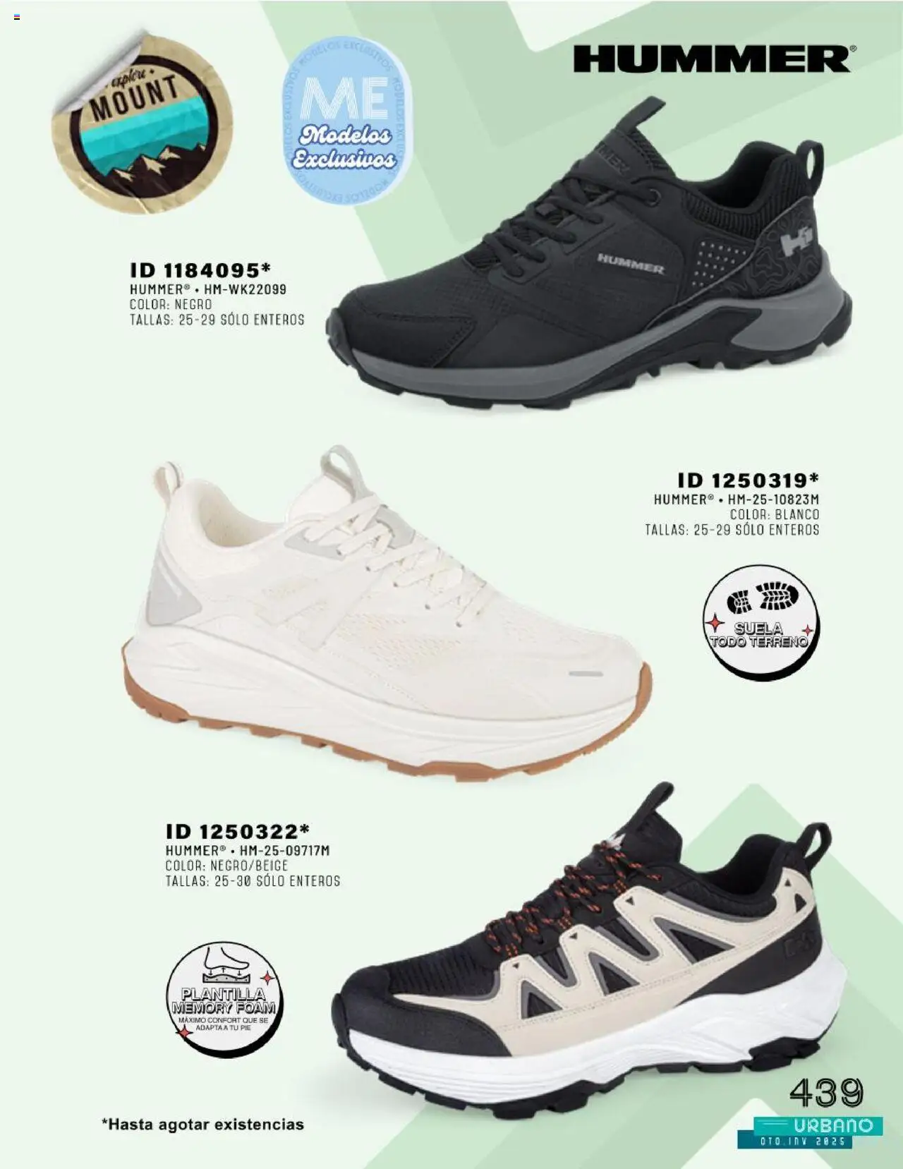 Nuevas ofertas de Price Shoes válidas en toda la República Mexicana desde el 24.07.2025. ¡Encuentra las mejores ofertas en Price Shoes catálogo Urbano otoño / invierno 2025! | Página: 439