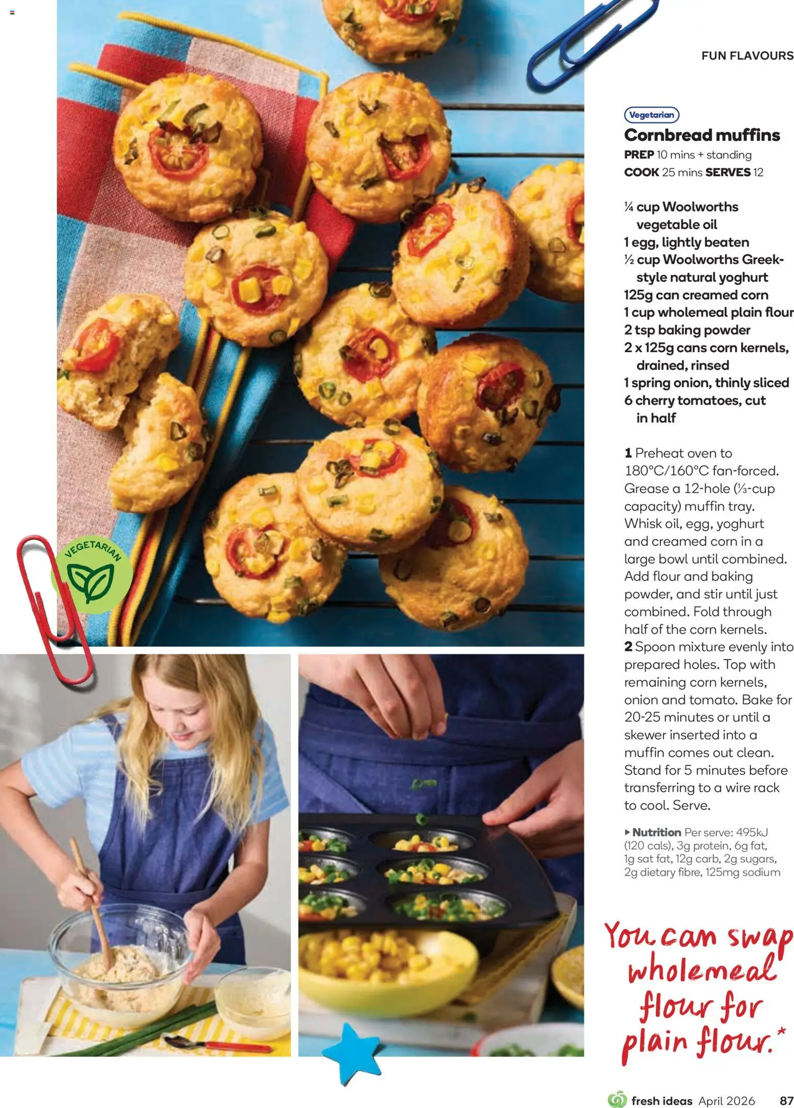Woolworths catalogue - valid from 01.04.2026 | Page: 87 | Products: Yoghurt, Flour, Oil, Oven