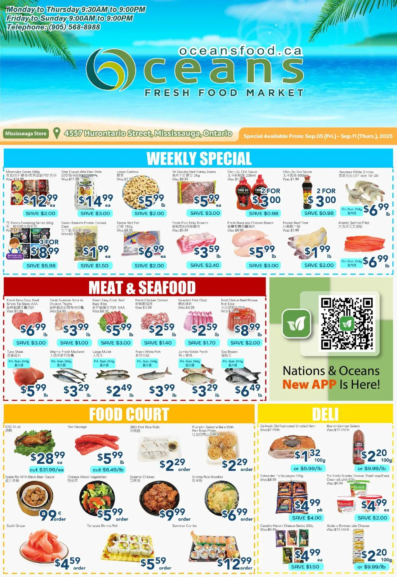 Oceans flyer valid from 05.09.2025 | Page: 1