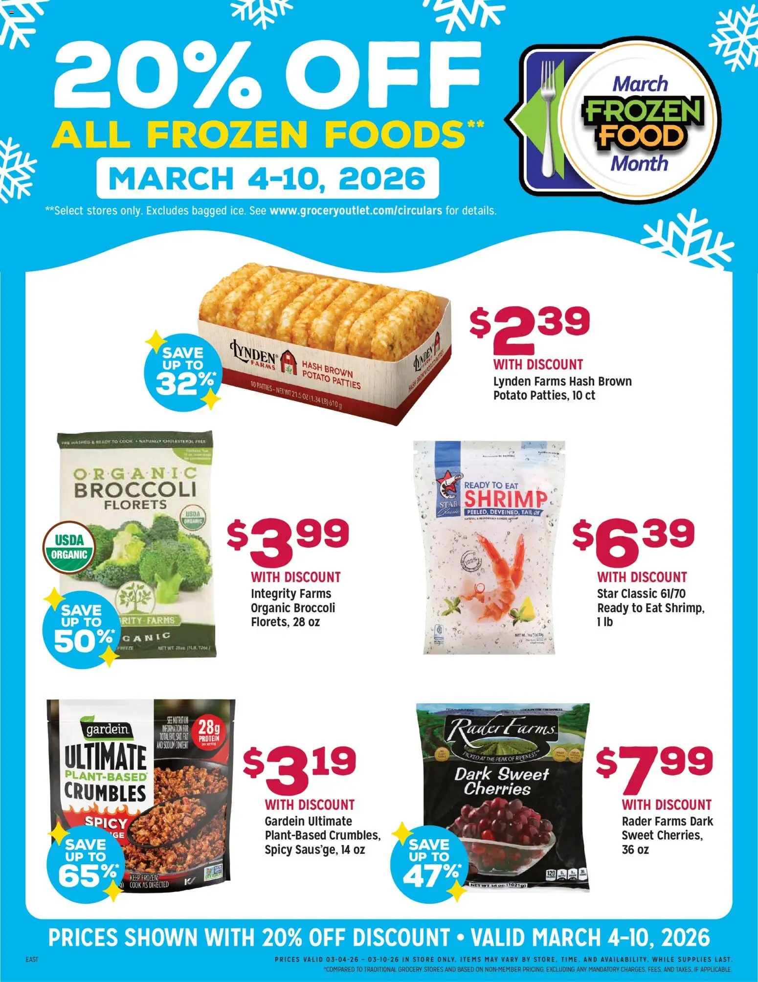 Grocery Outlet Weekly Ad - NJ - valid from 04.03.2026 | Page: 2 | Products: Broccoli, Cherries