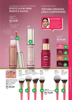 Eudora - Revista 01/2026 - Pré-Visualização do folheto da loja Eudora, válido de 17.12.2025 | Página: 98 | Produtos: Pó, Pincel, Multifuncional, Iluminador