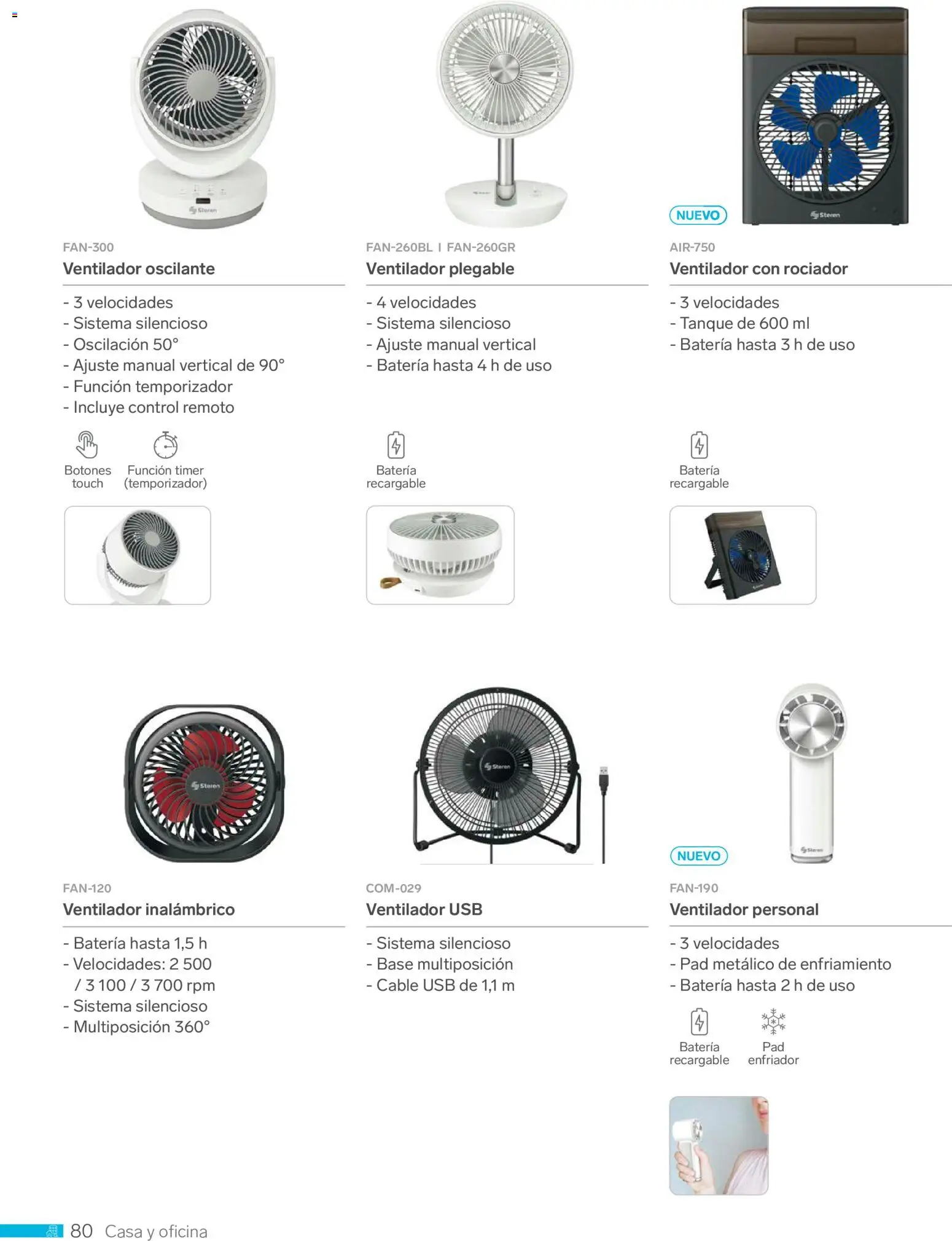 Nuevas ofertas de Steren válidas en toda la República Mexicana desde el 01.01.2026. ¡Encuentra las mejores ofertas en Steren catálogo! | Página: 92 | Productos: Cable USB, Control remoto, Cable, Batería