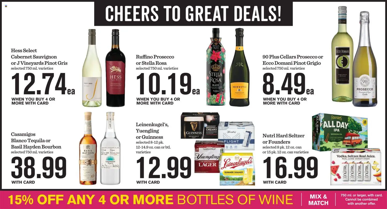 Mariano's Weekly Ad - valid from 28.11.2025 | Page: 8 | Products: Wine, Bourbon