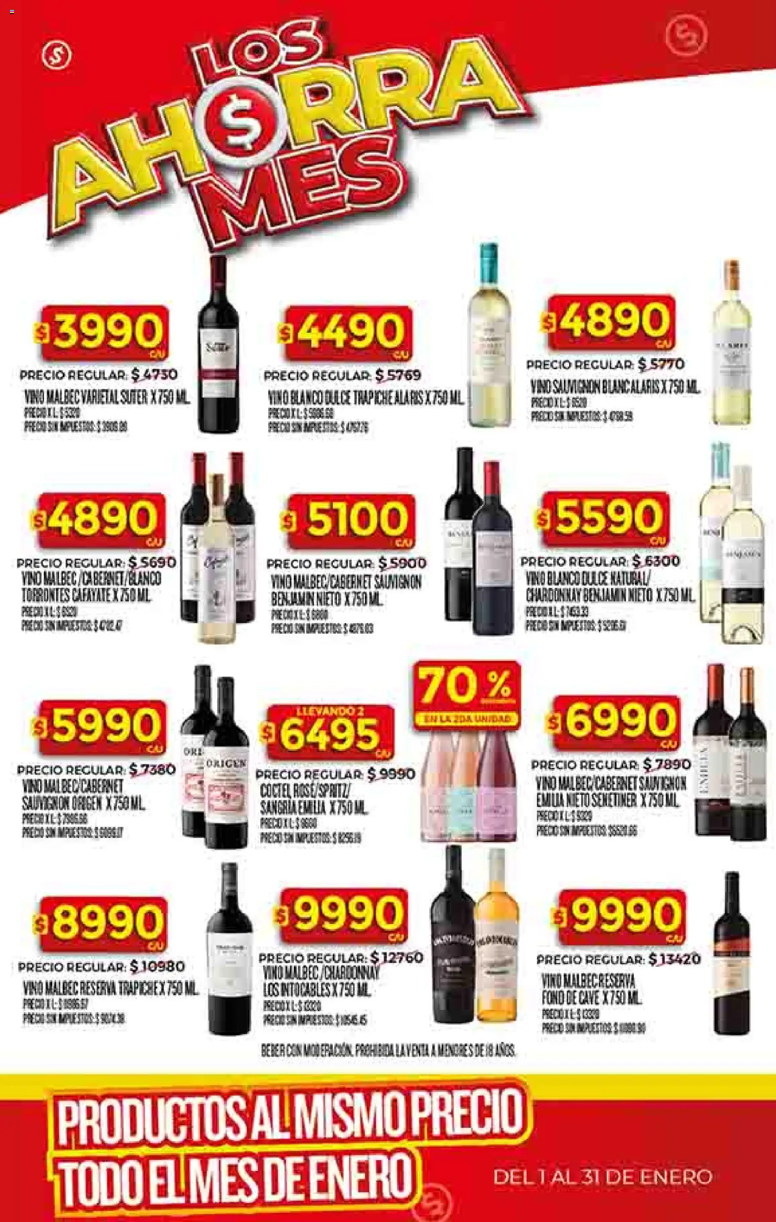 Supermercado DIA Ofertas │ válido desde el 21.01.2026 | Página: 30 | Productos: Vino