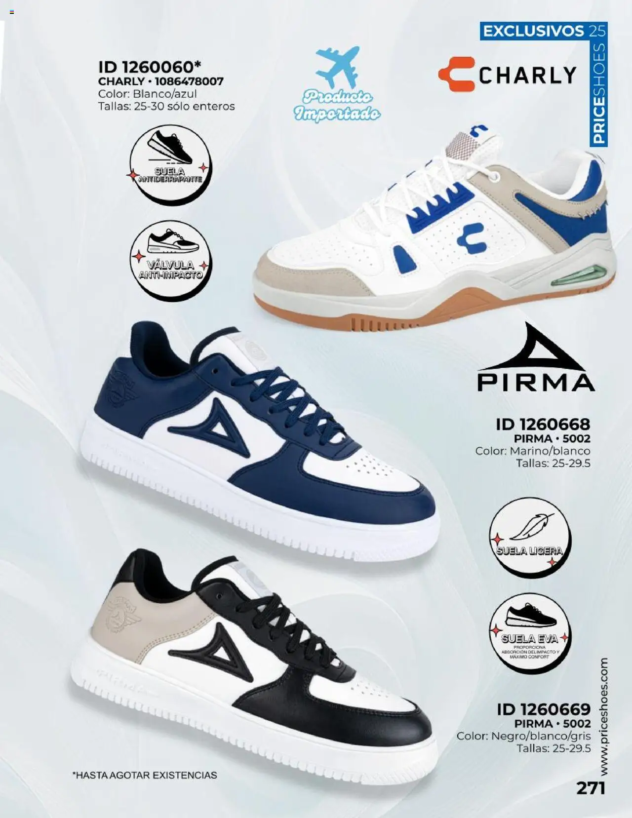 Nuevas ofertas de Price Shoes válidas en toda la República Mexicana desde el 19.10.2025. ¡Encuentra las mejores ofertas en Price Shoes catálogo Exclusivos 2025! | Página: 271