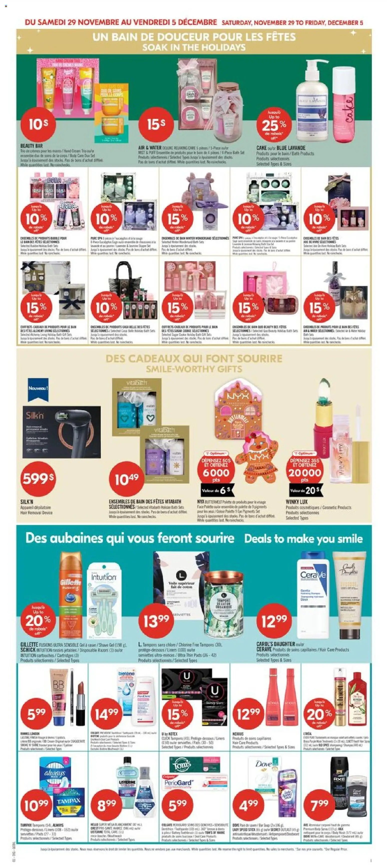 Pharmaprix flyer valid from 29.11.2025 | Page: 13 | Products: Robot, Hair spray, Toothpaste, Mouthwash