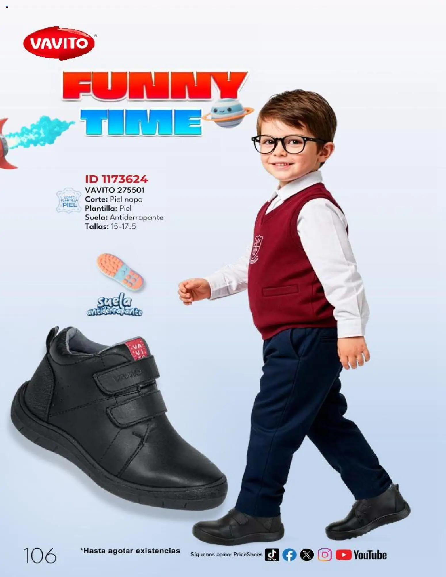 Nuevas ofertas de Price Shoes válidas en toda la República Mexicana desde el 06.12.2025. ¡Encuentra las mejores ofertas en Price Shoes catálogo Bebés! | Página: 106