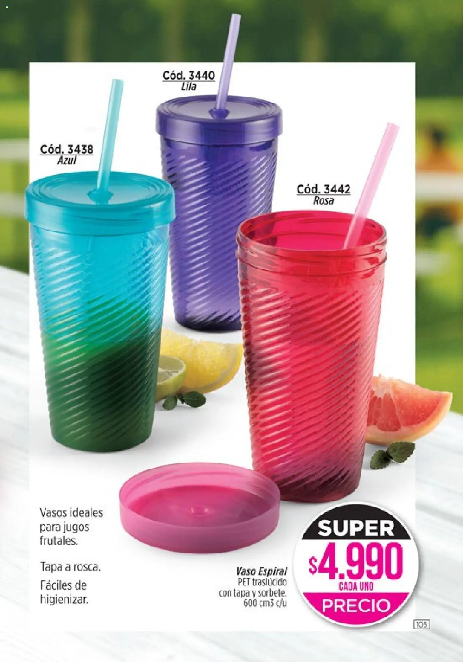 Catálogo Amodil Campaña 3 │ válido desde el 01.03.2026 | Página: 105 | Productos: Vasos