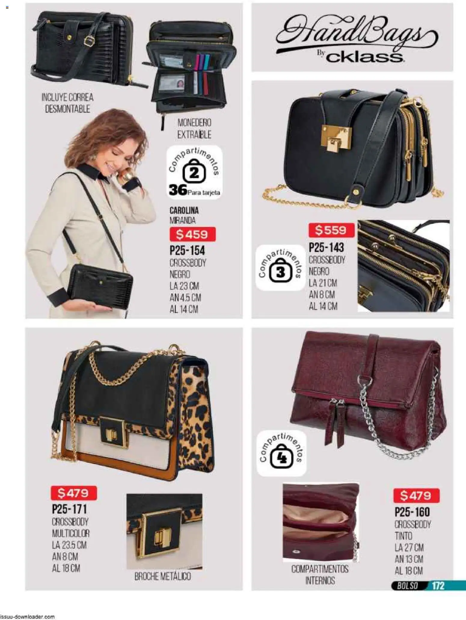 Nuevas ofertas de Cklass válidas en toda la República Mexicana desde el 31.10.2025. ¡Encuentra las mejores ofertas en Cklass catálogo Super Rebajas Ropa! | Página: 175 | Productos: Monedero, Bolso