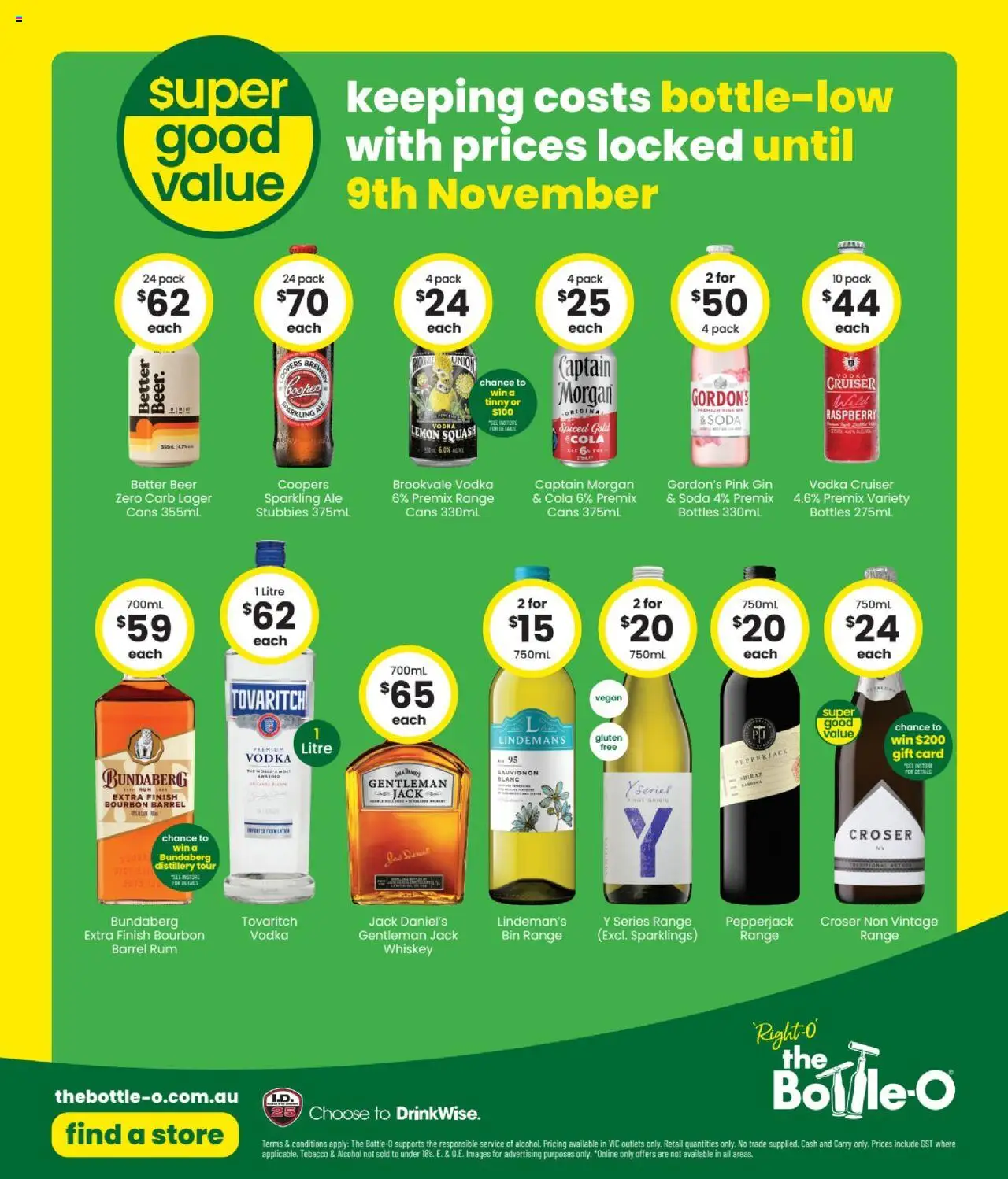 The Bottle-O catalogue - valid from 15.09.2025 | Page: 8 | Products: Fur, Whiskey, Lemon, Raspberry