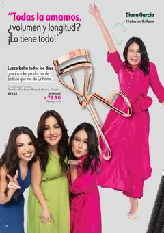 Vista previa de Oriflame campaña 3 2026, nuevo folleto de la tienda, válido en México a partir del 14.02.2026 | Página: 14 | Productos: Rizador