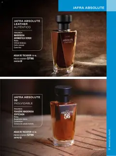 Nuevas ofertas de JAFRA válidas en toda la República Mexicana desde el 01.05.2025. ¡Encuentra las mejores ofertas en JAFRA Catálogo Organizador de Ventas! | Página: 215 | Productos: Loción, Barra, Fragancia, Loción para después de afeitar