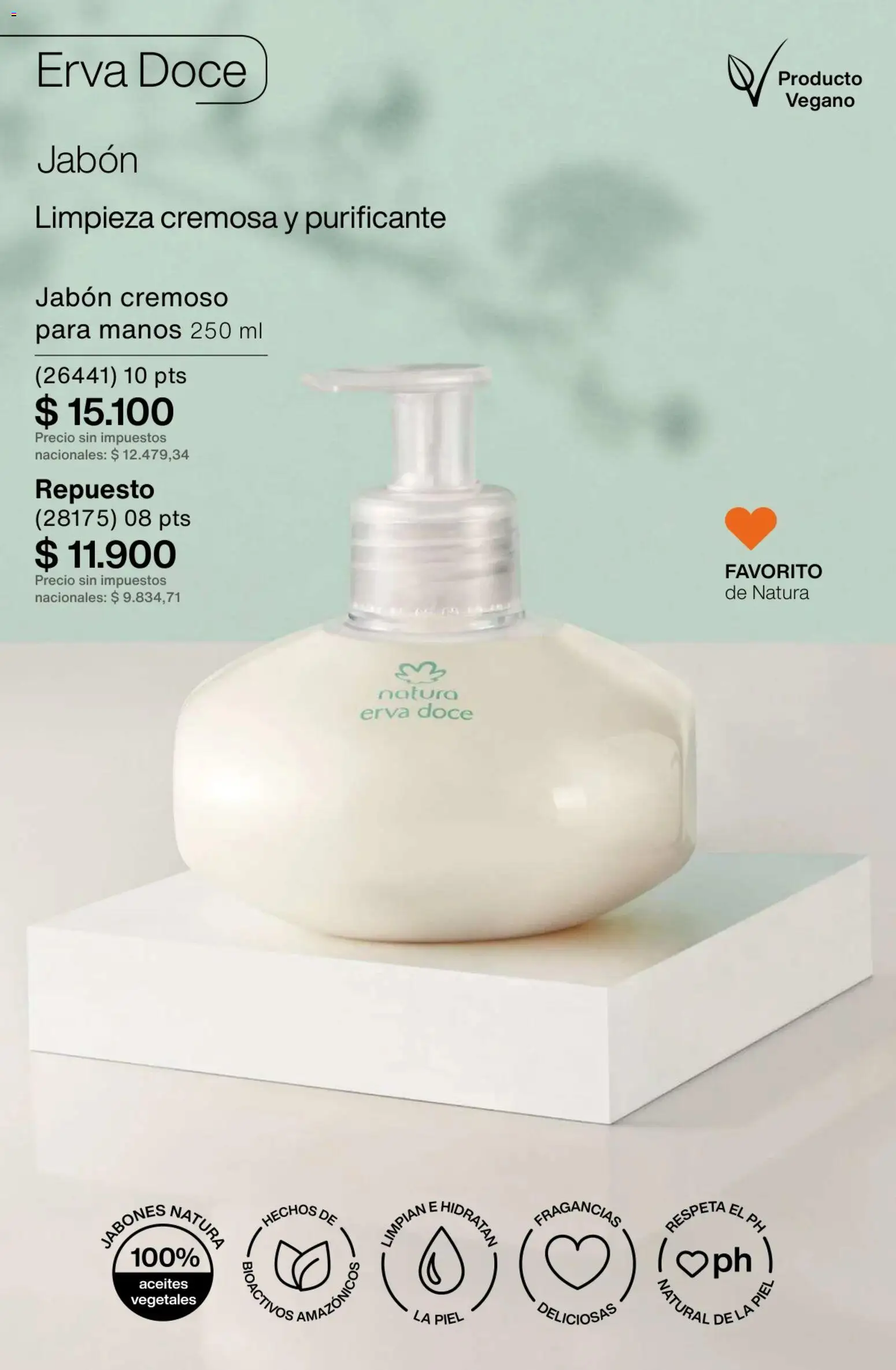 Catálogo Natura Ciclo 1/2026 │ válido desde el 06.01.2026 | Página: 217 | Productos: Jabón