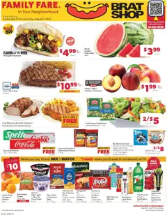 Family Fare Weekly Ad - valid from 25.07.2025 | Page: 1