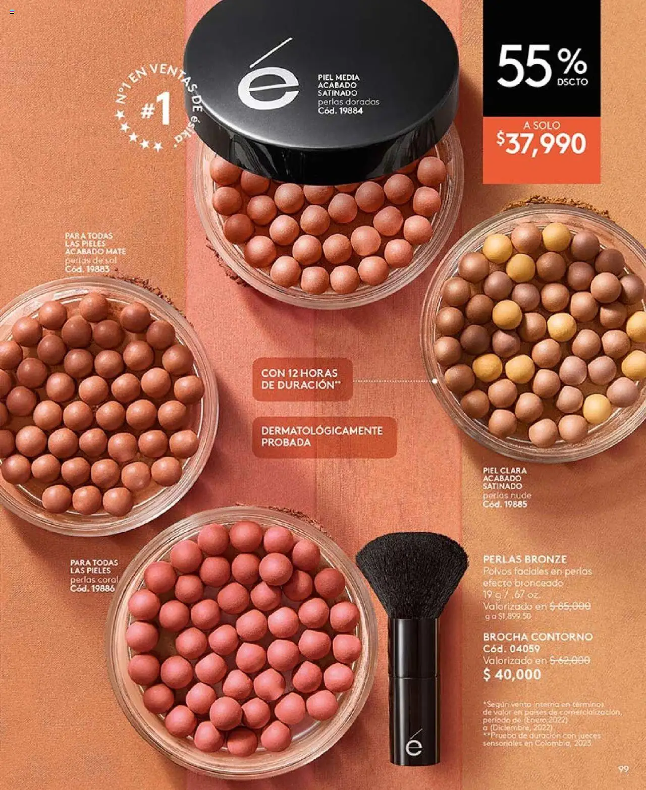 Ésika revista - valida desde el 05.09.2025 | Página: 99 | Productos: Brocha, Contorno