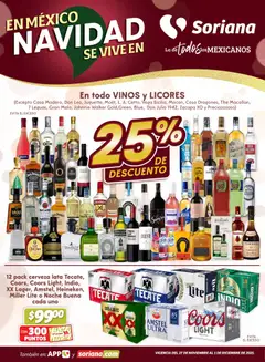 Vista previa de Soriana - Fin de Semana Híper: Ags, Nay, Jal, Qro, Col, Mich, Gto, Hgo, Tlax, Mor, Pue, Gro, Oax, Edo. de Mex, Valle de México, Za, nuevo folleto de la tienda, válido en México a partir del 27.11.2025
