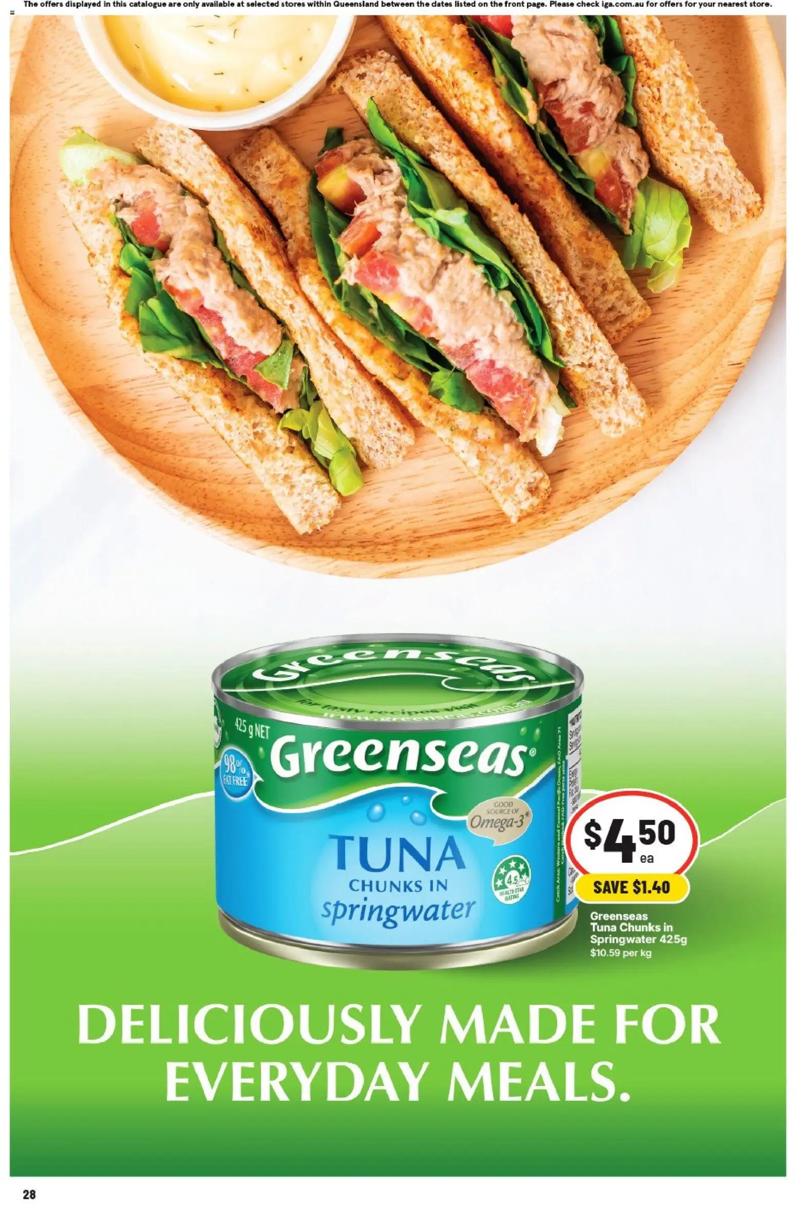 IGA catalogue - valid from 04.03.2026 | Page: 31 | Products: Milk, Beef, Pudding, Sugar
