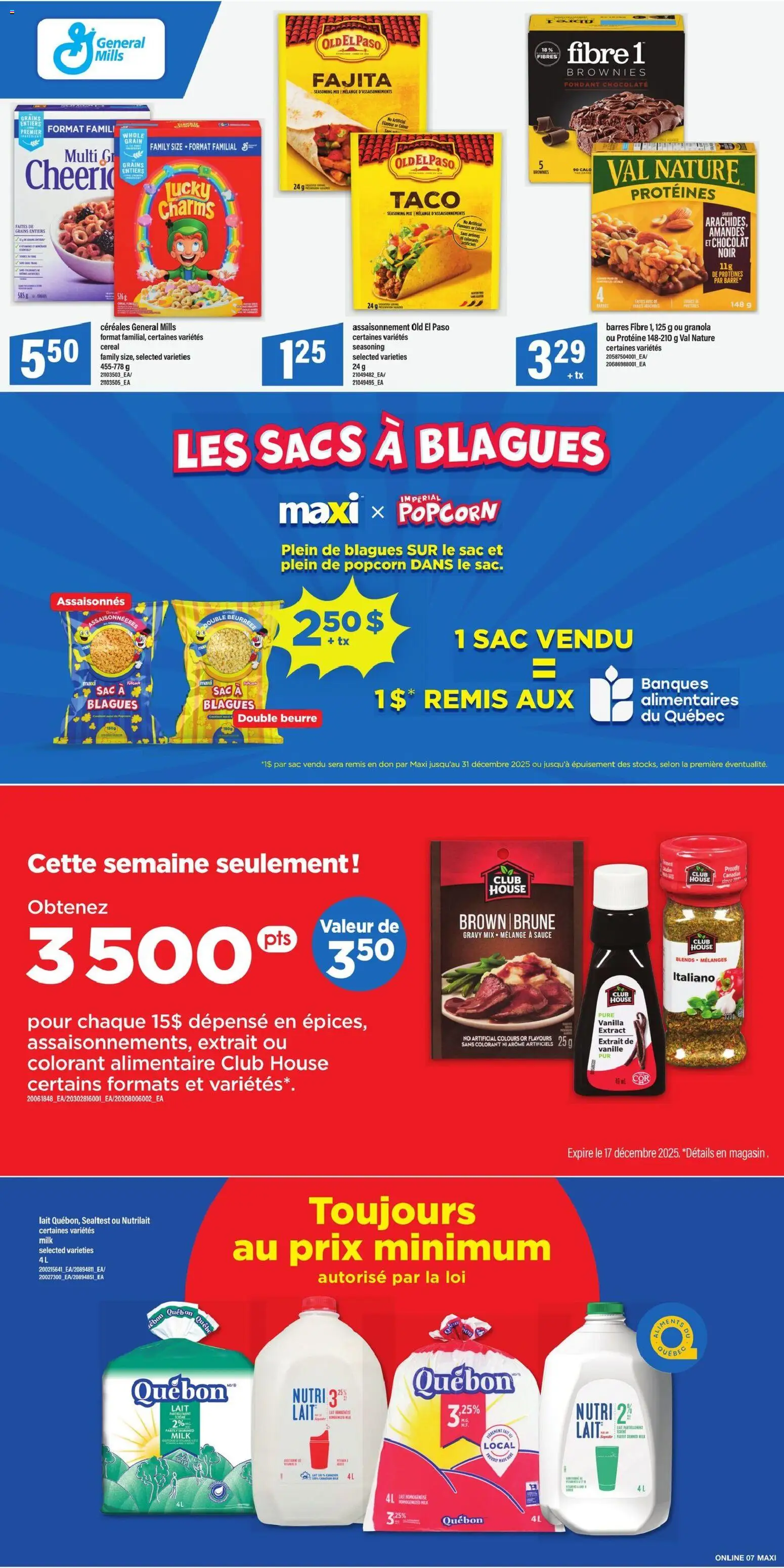 Maxi flyer valid from 11.12.2025 | Page: 12 | Products: Milk, Chocolate