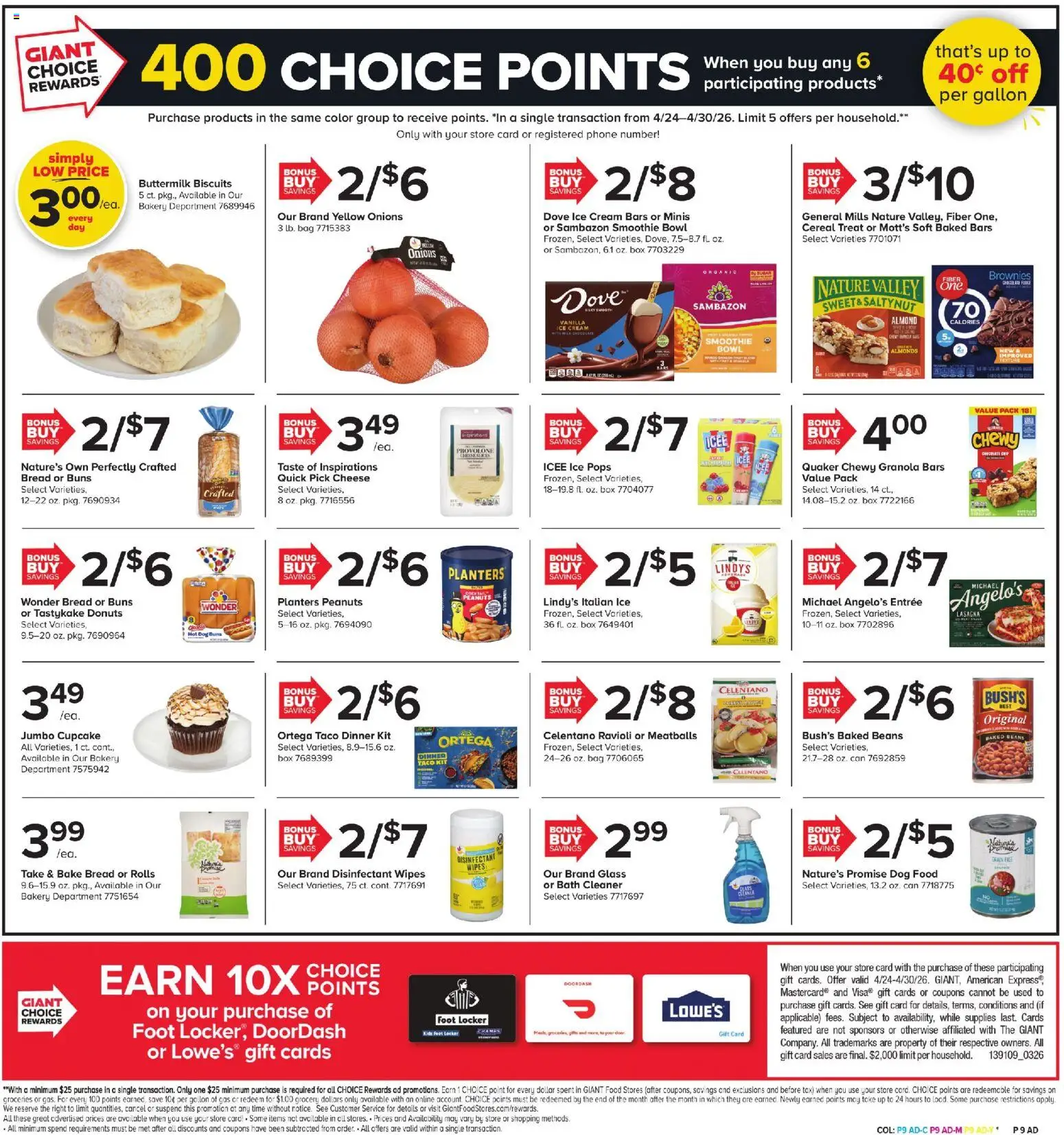 Giant Weekly Ad - valid from 24.04.2026 | Page: 7 | Products: Box, Cheese, Cupcake, Phone