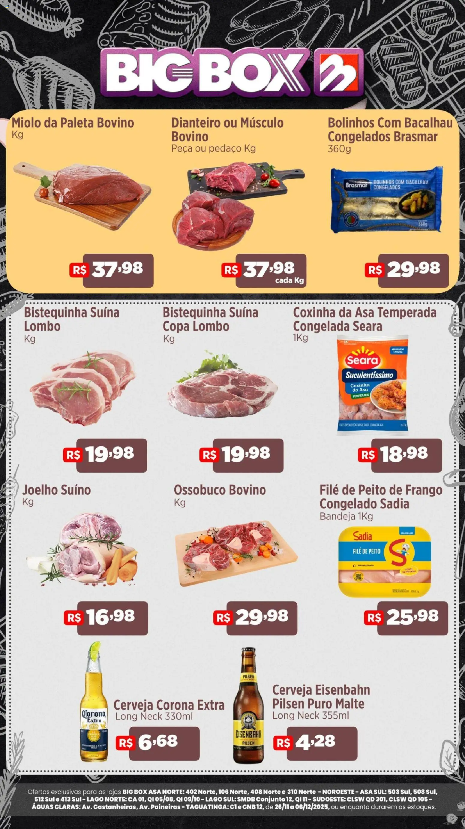 Big Box Folheto - válido de 26.11.2025 | Página: 2 | Produtos: Lombo, Copa, Bandeja, Frango