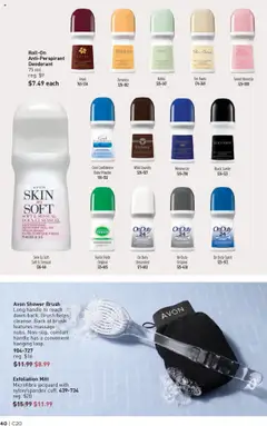 Preview of Roll-On Anti-Perspirant Deodorant, 75 ml from shop Avon valid from 25.09.2025 | Page: 40 | Products: Powder, Brush, Antiperspirant, Shower