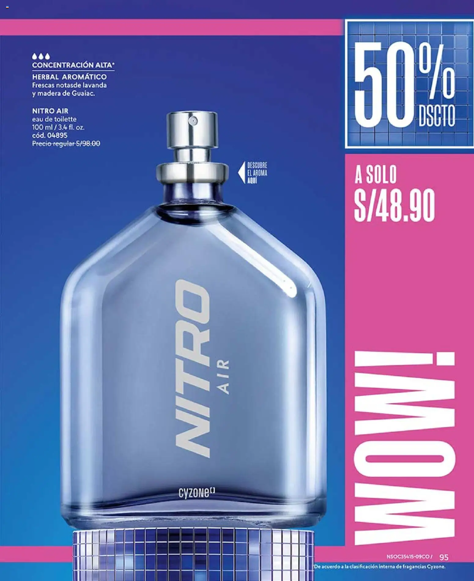 Catálogo CyZone válido desde 31.01.2026 | Página: 95 | Productos: EAU de Toilette