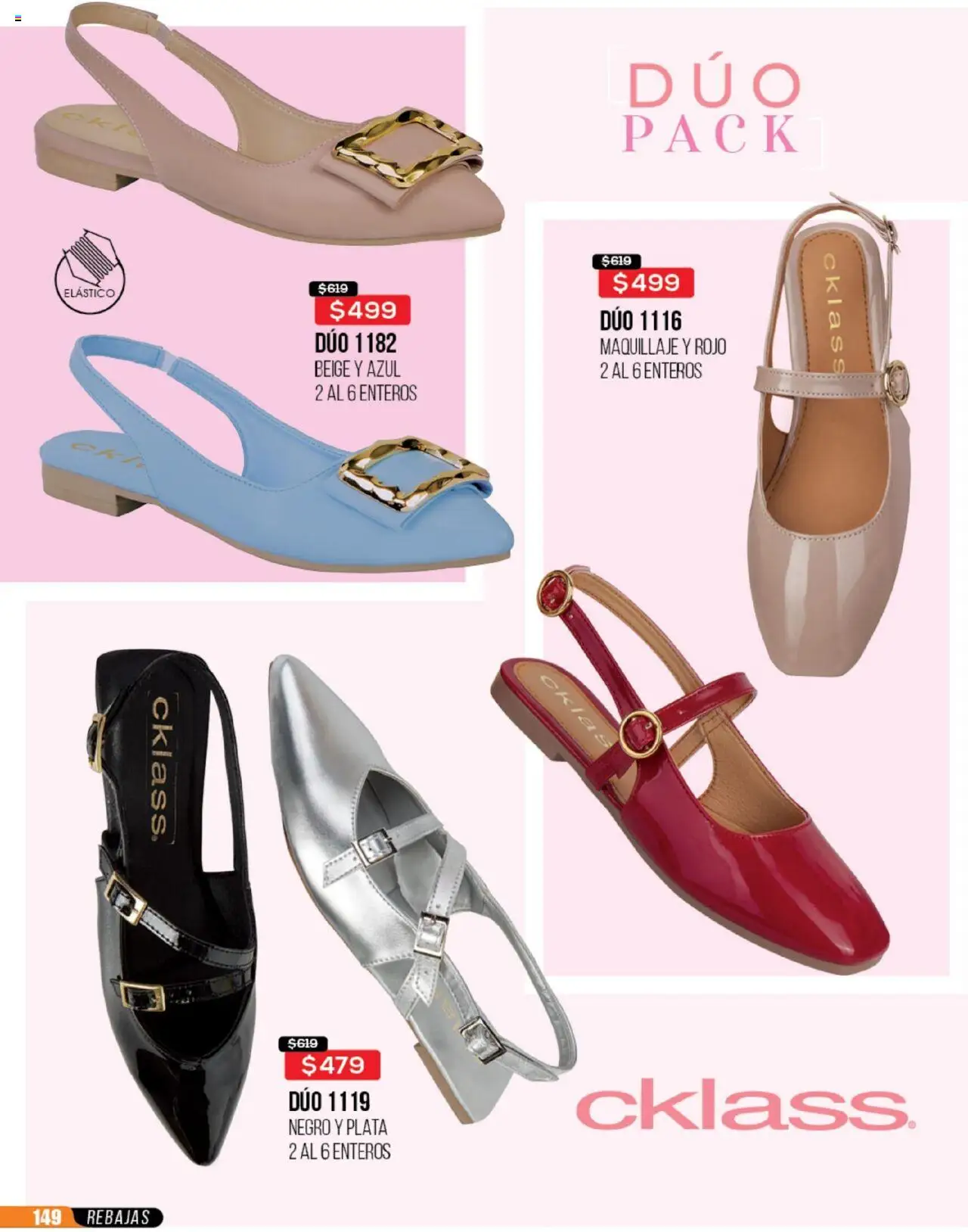 Nuevas ofertas de Cklass válidas en toda la República Mexicana desde el 23.06.2025. ¡Encuentra las mejores ofertas en Cklass catálogo Rebajas Sobre Calzado! | Página: 150 | Productos: Maquillaje