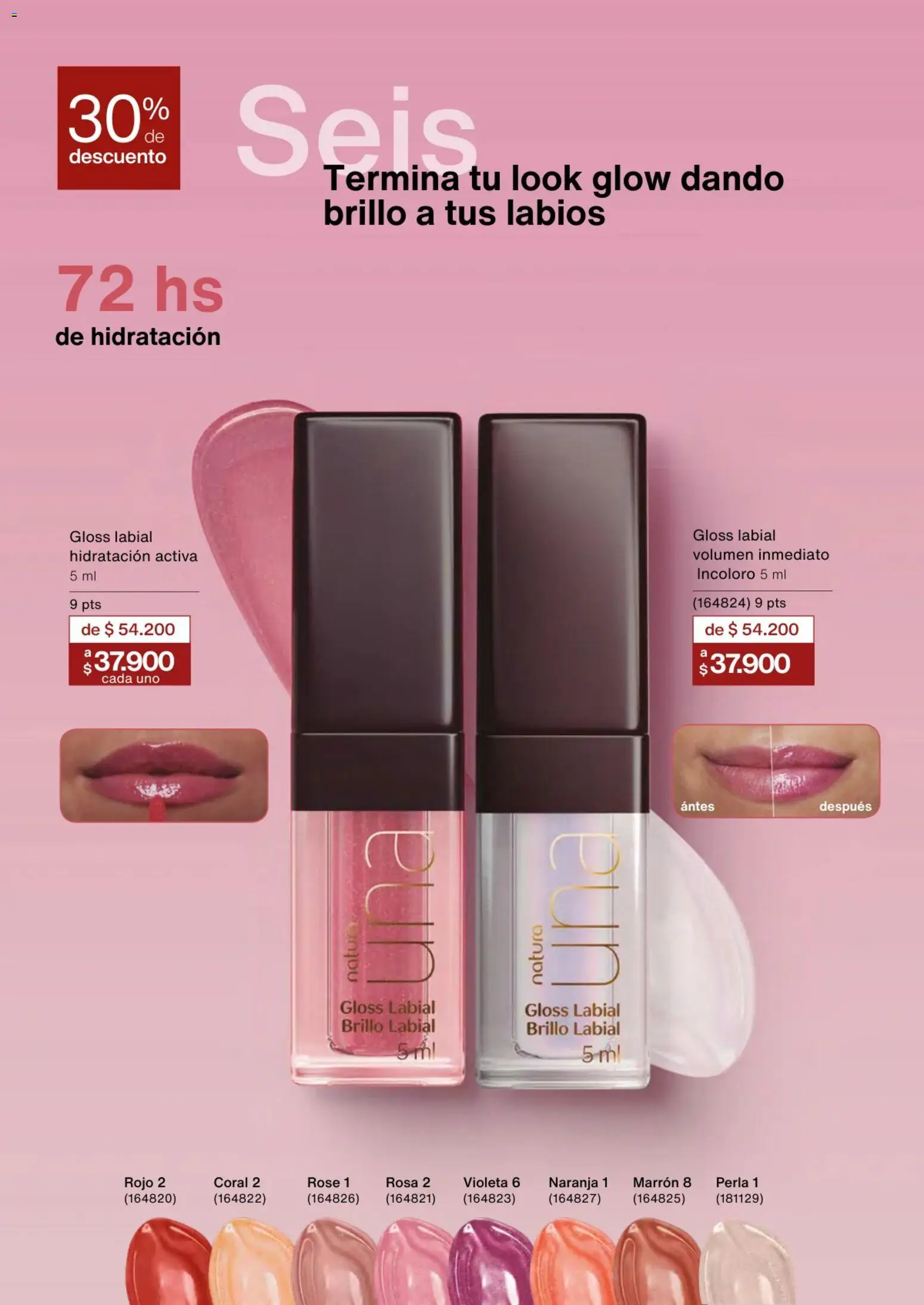 Natura revista - valida desde el 02.01.2026 | Página: 52 | Productos: Brillo