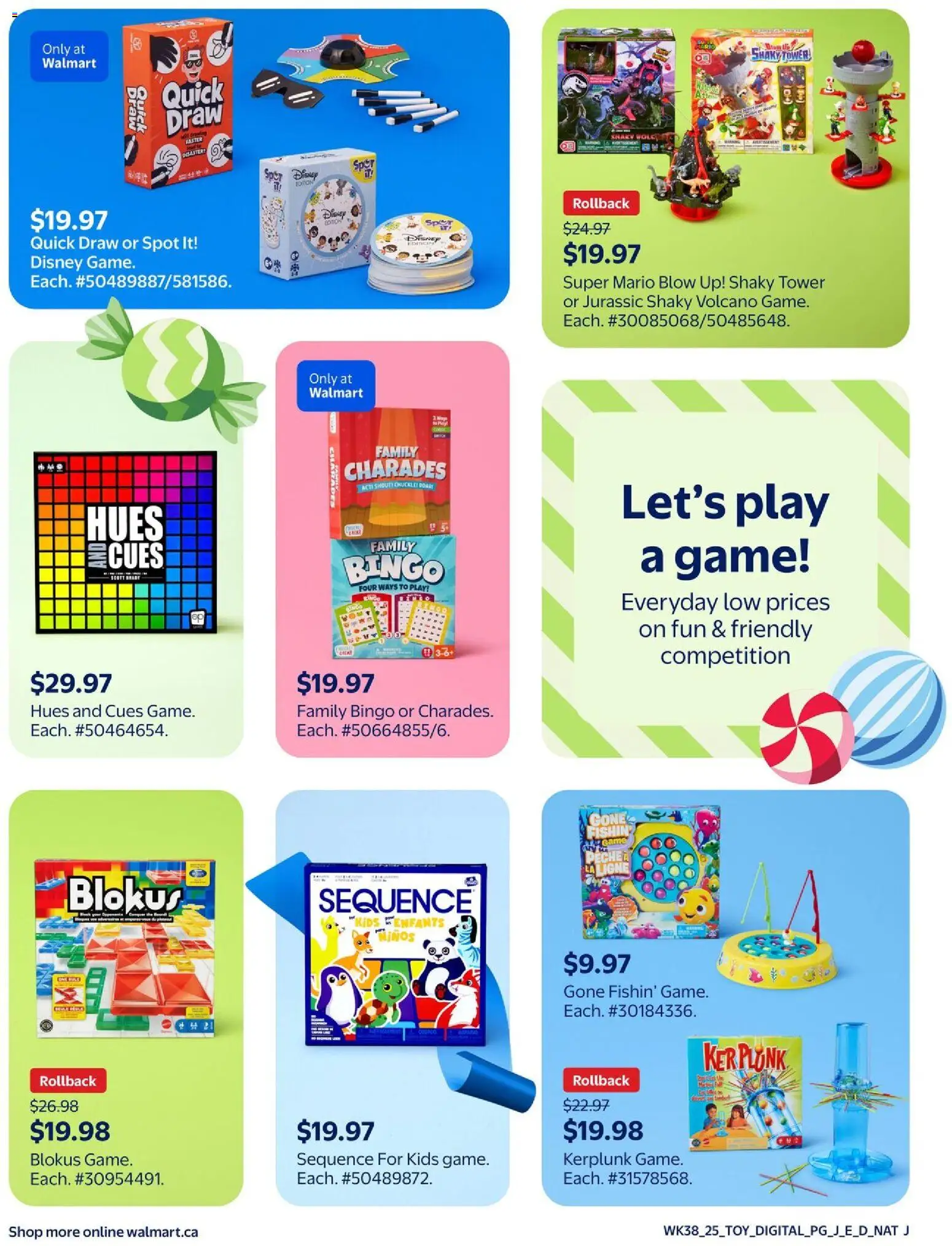 Walmart flyer valid from 16.10.2025 | Page: 36 | Products: Game