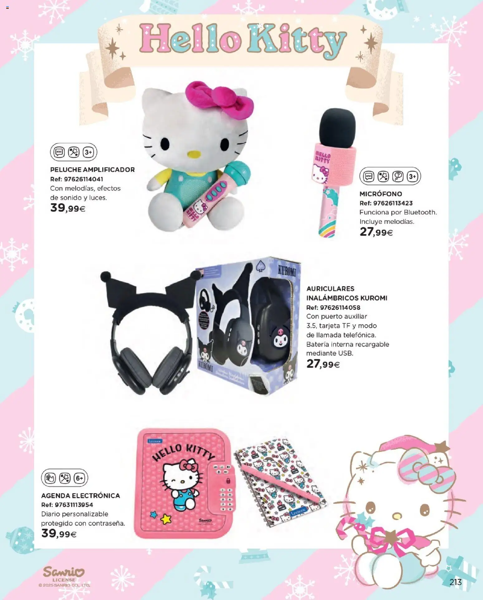 Nuevas ofertas de El Corte Inglés válidas en toda la República Mexicana desde el 27.10.2025. ¡Encuentra las mejores ofertas en El Corte Inglés catálogo Juguetes! | Página: 213 | Productos: Agenda, Micrófono, Batería