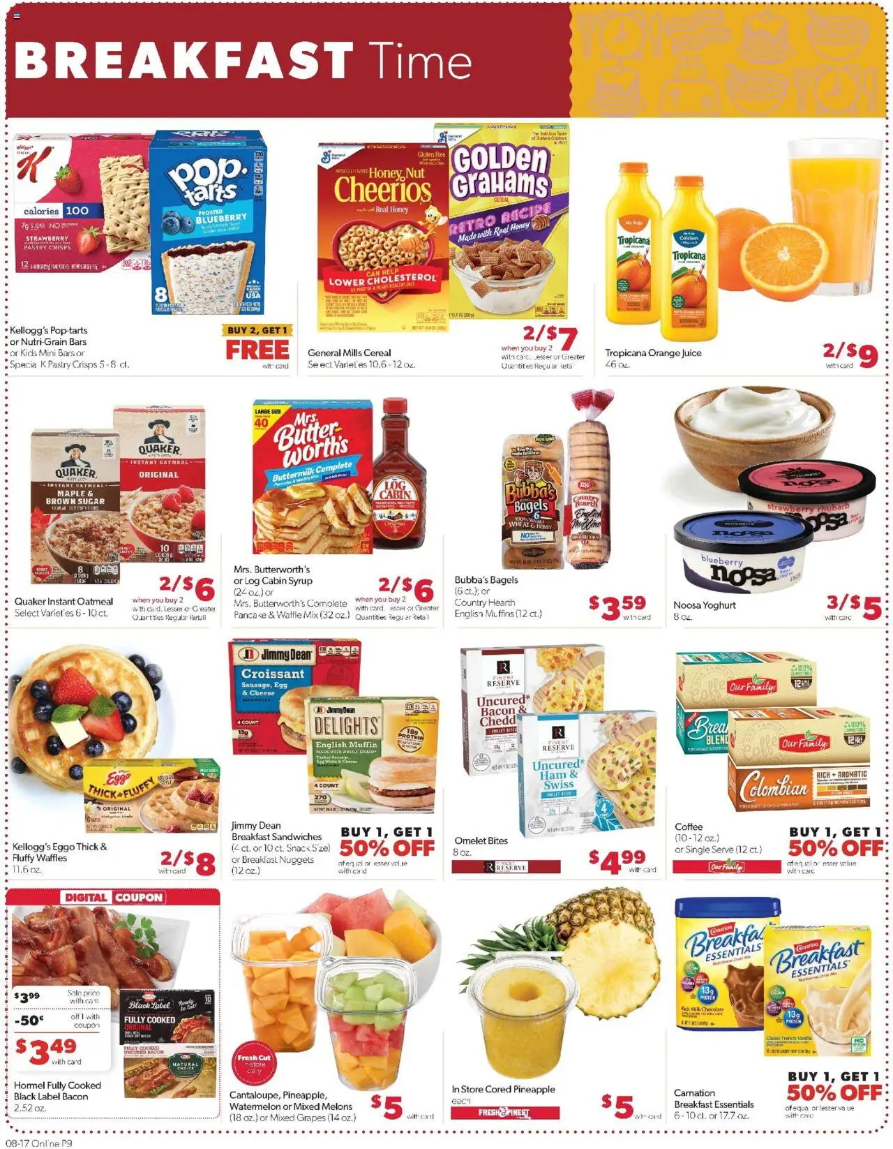 Family Fare Weekly Ad - NE - valid from 17.08.2025 | Page: 18 | Products: Milk, Cheese, Chocolate, Sugar