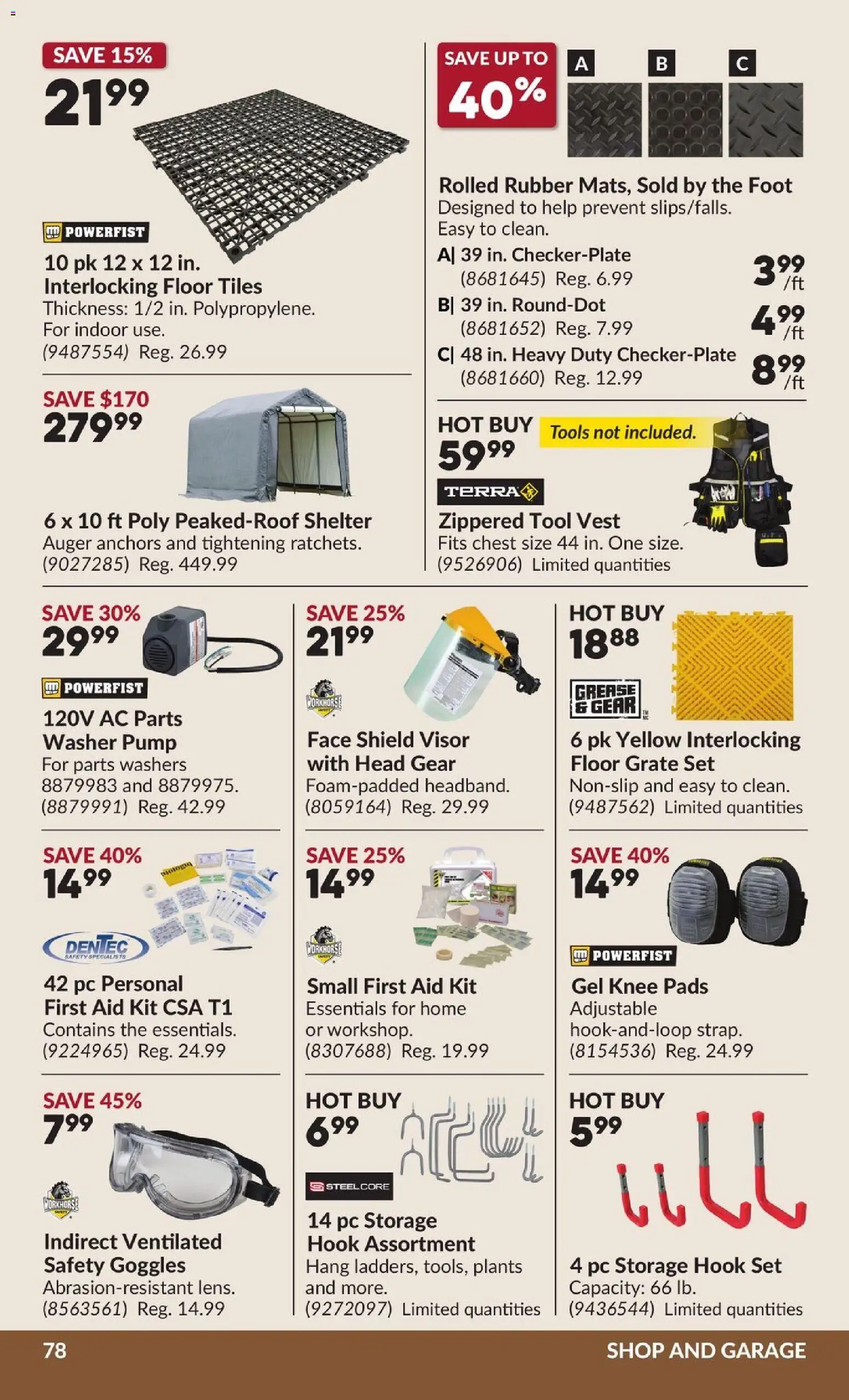 Princess Auto flyer valid from 07.04.2026 | Page: 85 | Products: PC, Grate, Vest