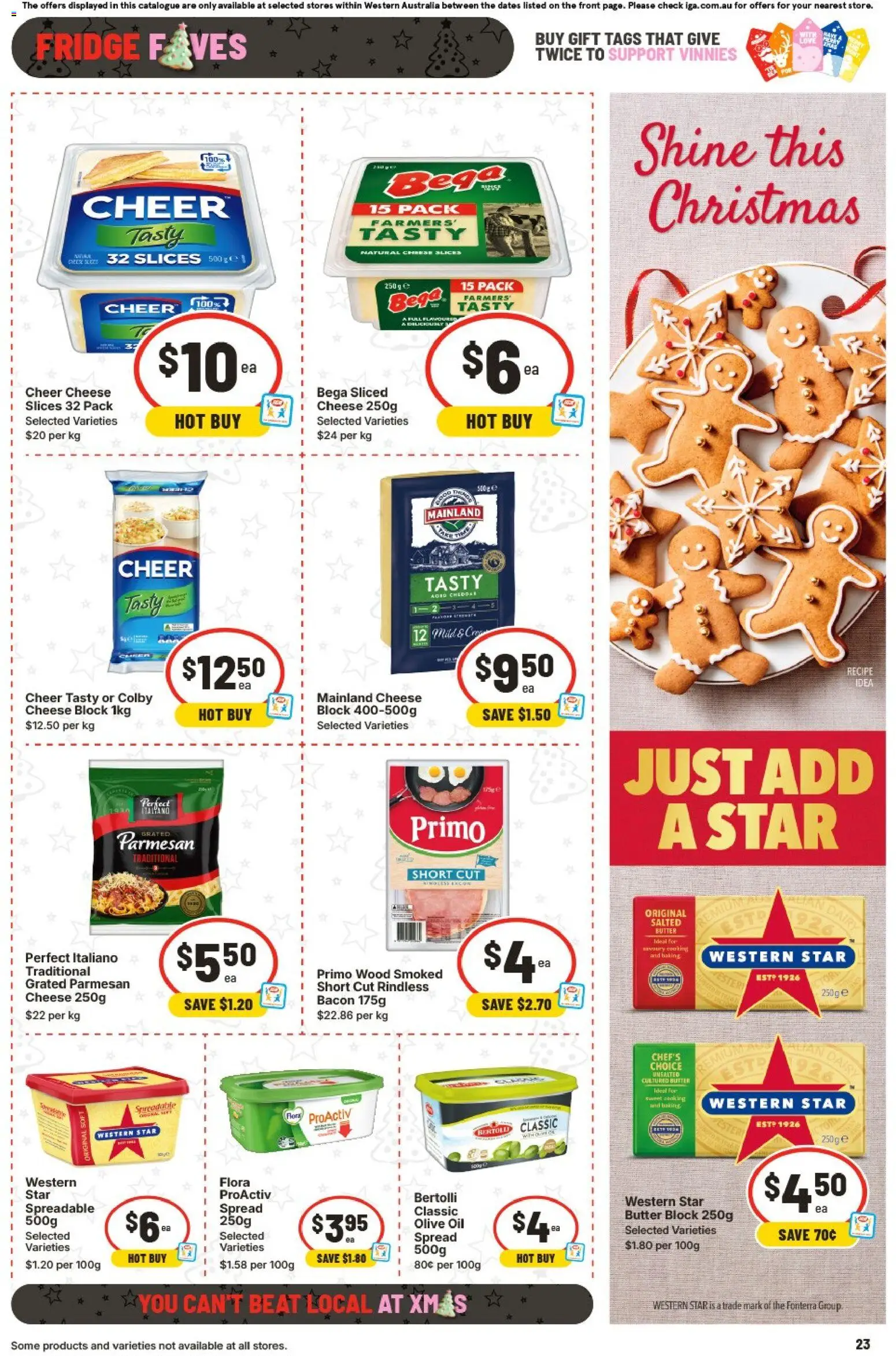 IGA catalogue - valid from 17.12.2025 | Page: 26 | Products: Cheese, Cream, Wood, Fridge