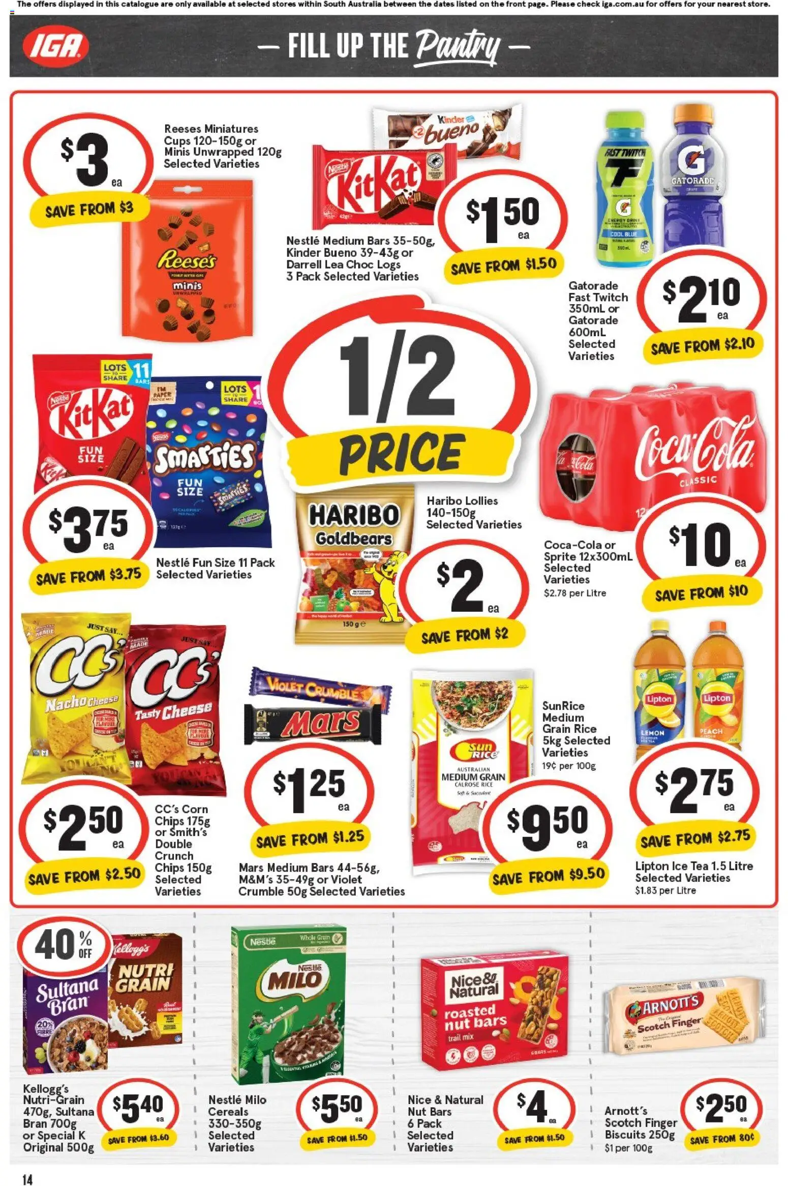 IGA catalogue - valid from 29.10.2025 | Page: 10 | Products: Tea, Biscuits, Lemon, Scotch