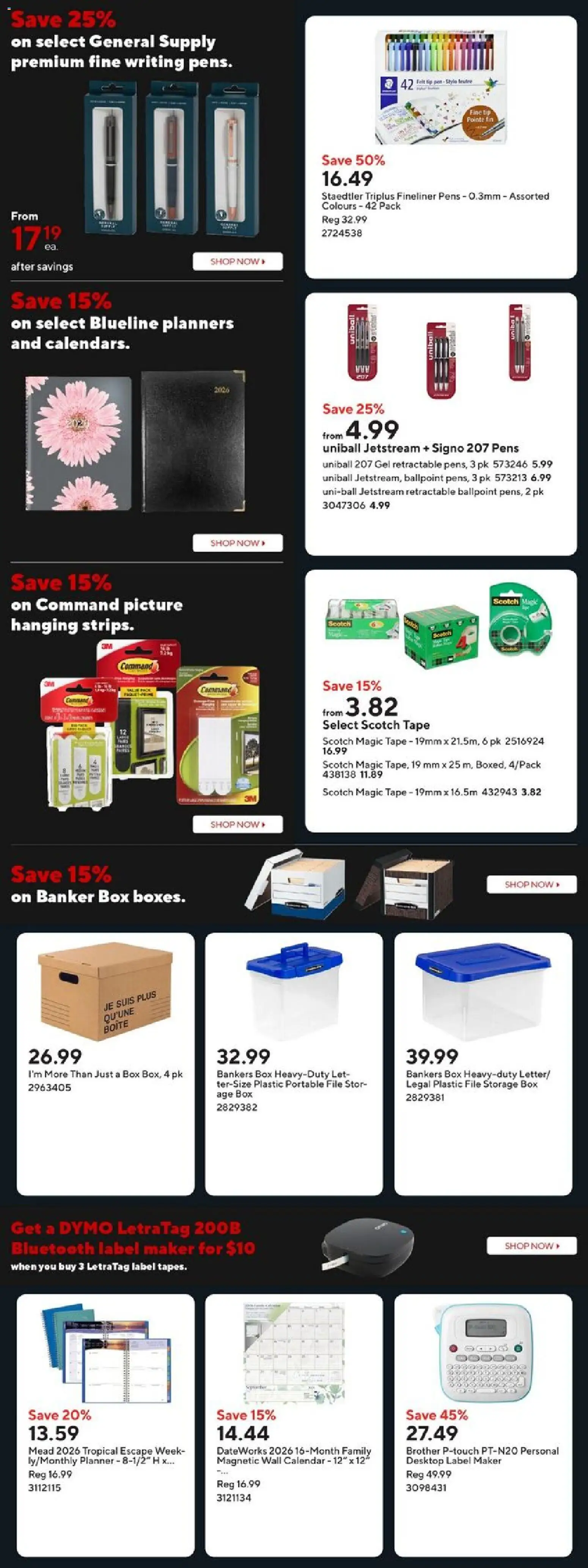 Staples flyer valid from 28.11.2025 | Page: 17 | Products: Box