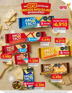 Ara catálogo -  Vista previa de la revista de la tienda Ara valido desde el 12.03.2026 | Página: 4 | Productos: Galletas, Mantequilla