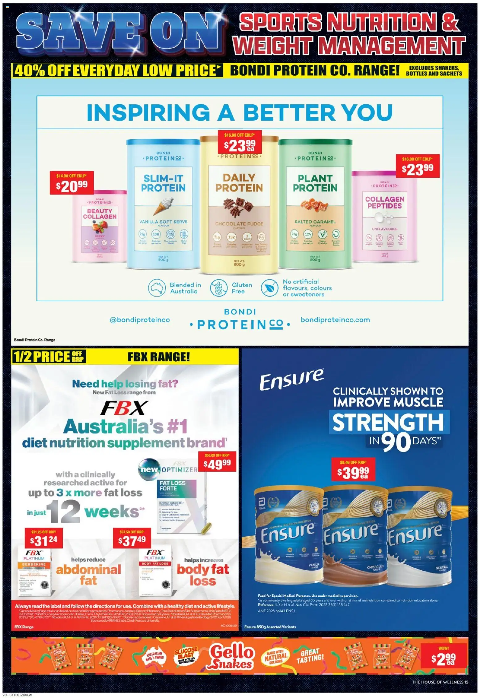 Chemist Warehouse catalogue - valid from 25.12.2025 | Page: 15 | Products: Plant, Chocolate, Collagen, Weight