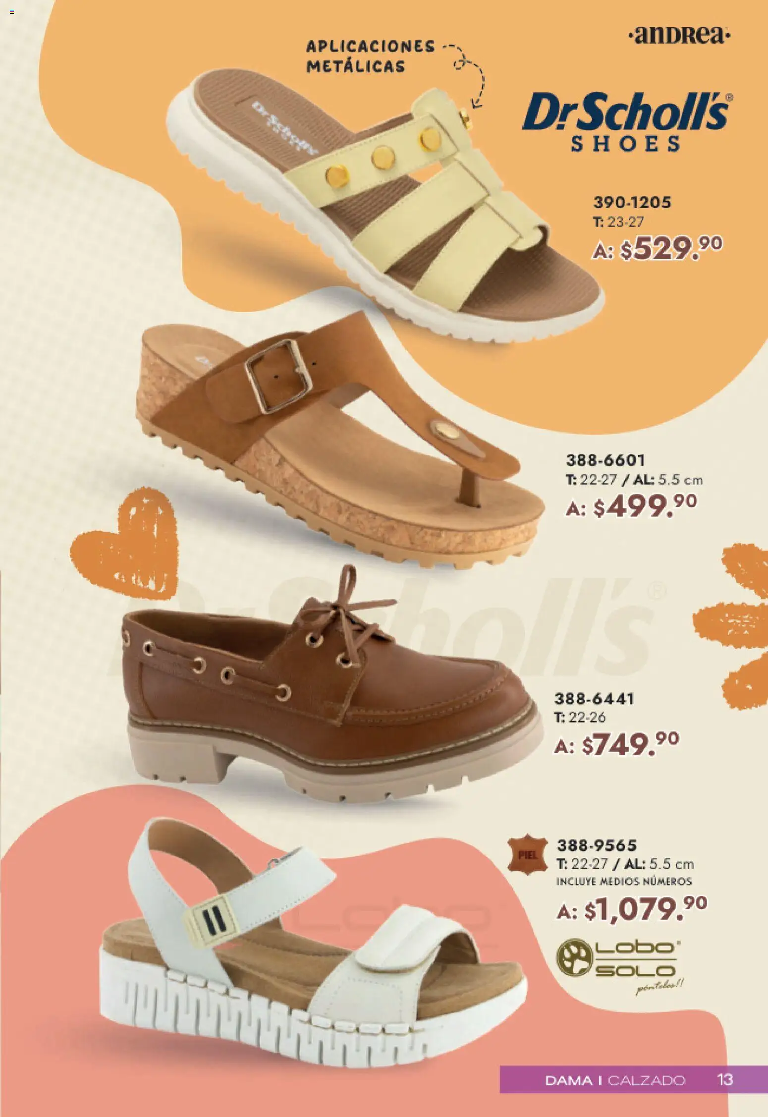 Nuevas ofertas de Andrea válidas en toda la República Mexicana desde el 19.04.2026. ¡Encuentra las mejores ofertas en Andrea catálogo Mamá y Peques! | Página: 13