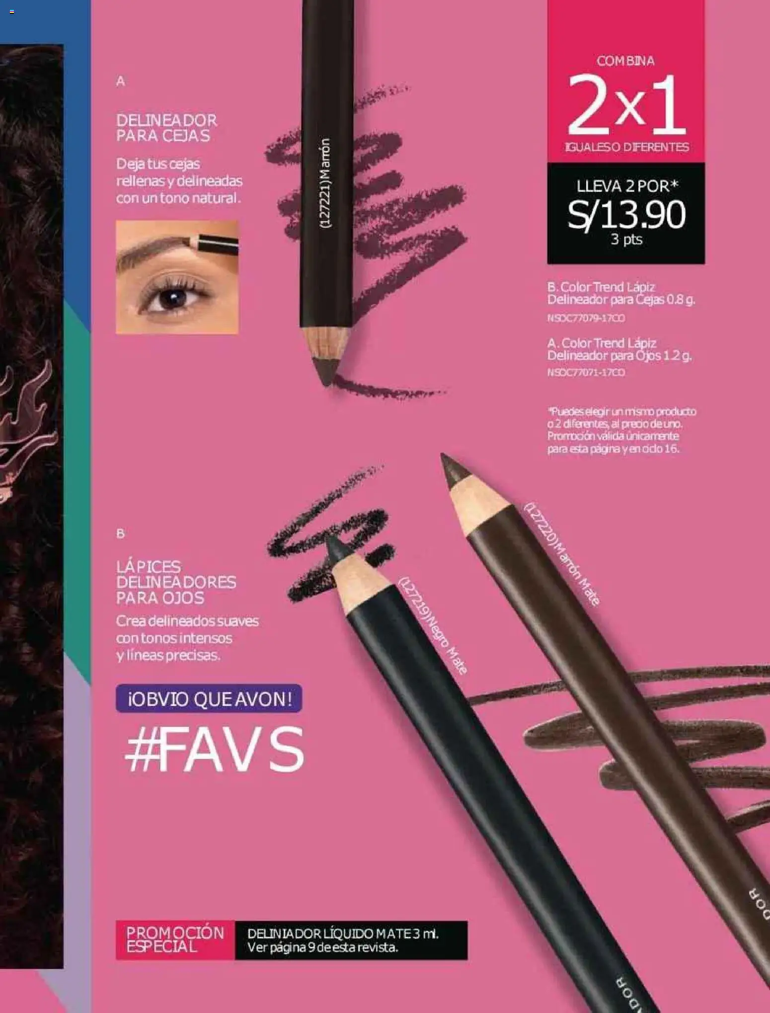 Catálogo Avon válido desde 12.10.2025 | Página: 13 | Productos: Delineador