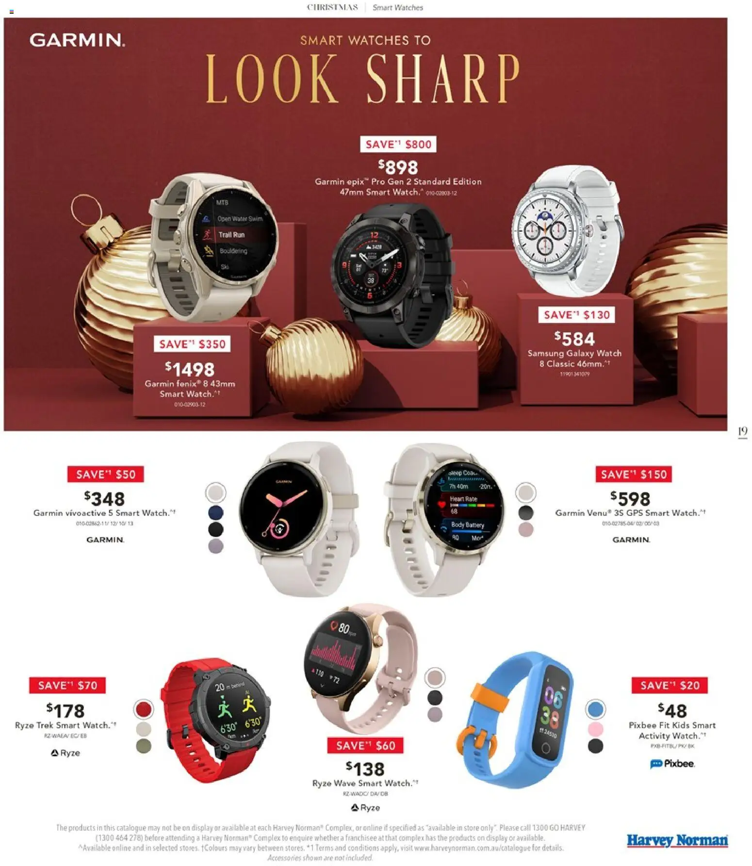 Harvey Norman catalogue - valid from 16.12.2025 | Page: 19 | Products: Battery, Water, Accessories, Watch