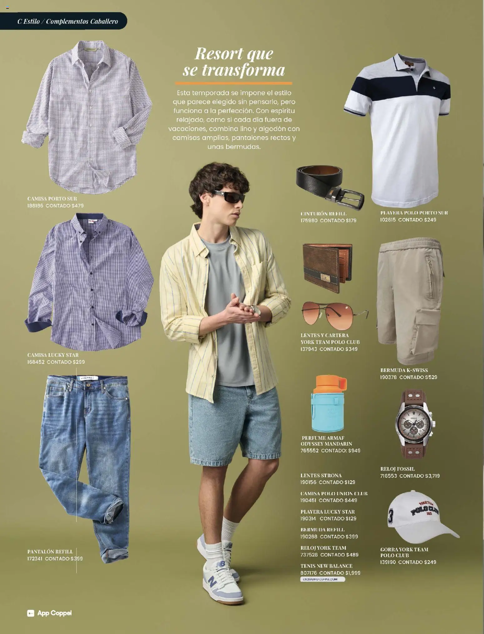 Nuevas ofertas de Coppel válidas en toda la República Mexicana desde el 01.03.2026. ¡Encuentra las mejores ofertas en Coppel catálogo ! | Página: 56 | Productos: Tenis, Lentes, Camisa, Bermuda