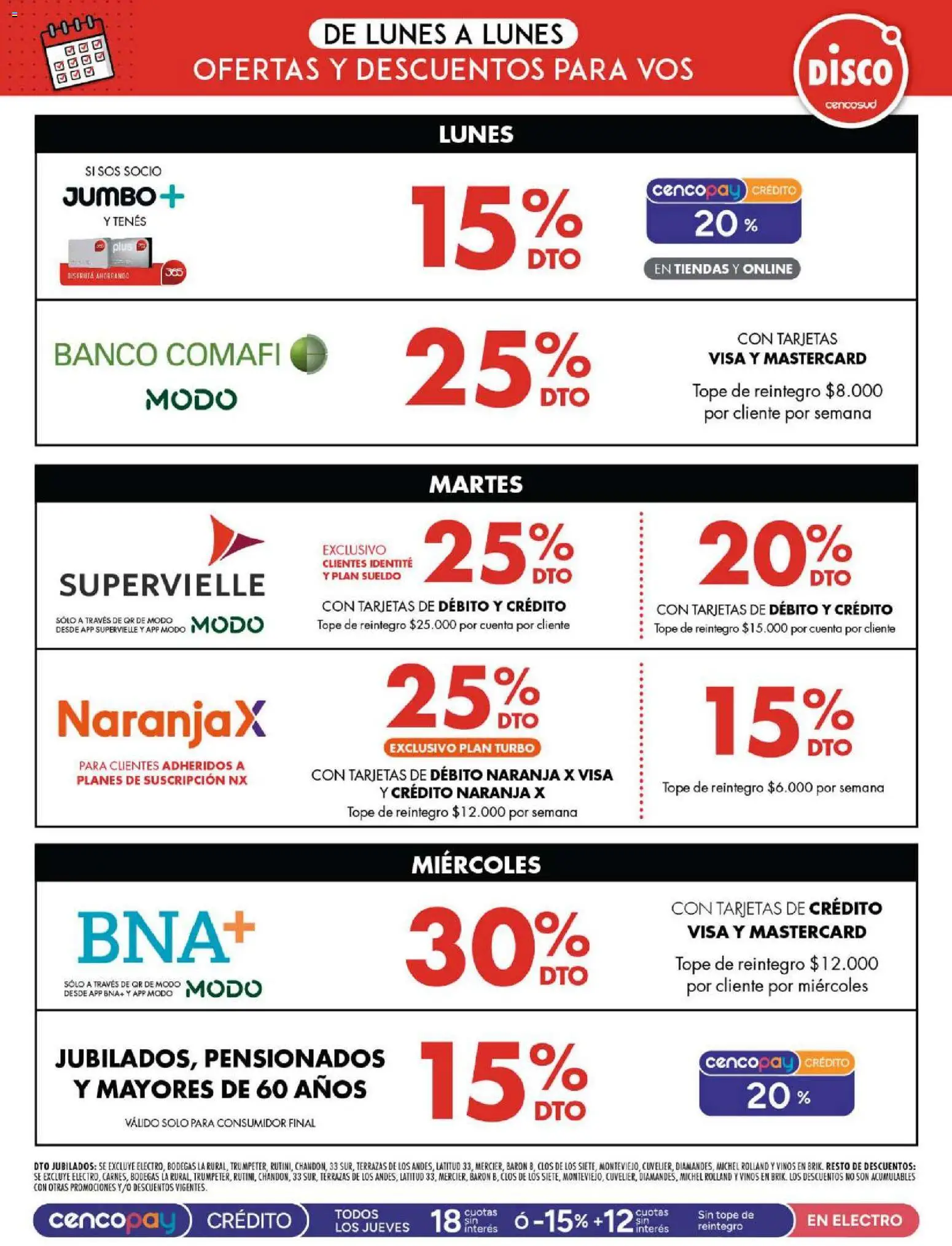 Disco - Ofertas | Punilla │ válido desde el 15.01.2026 | Página: 7 | Productos: Disco, Banco