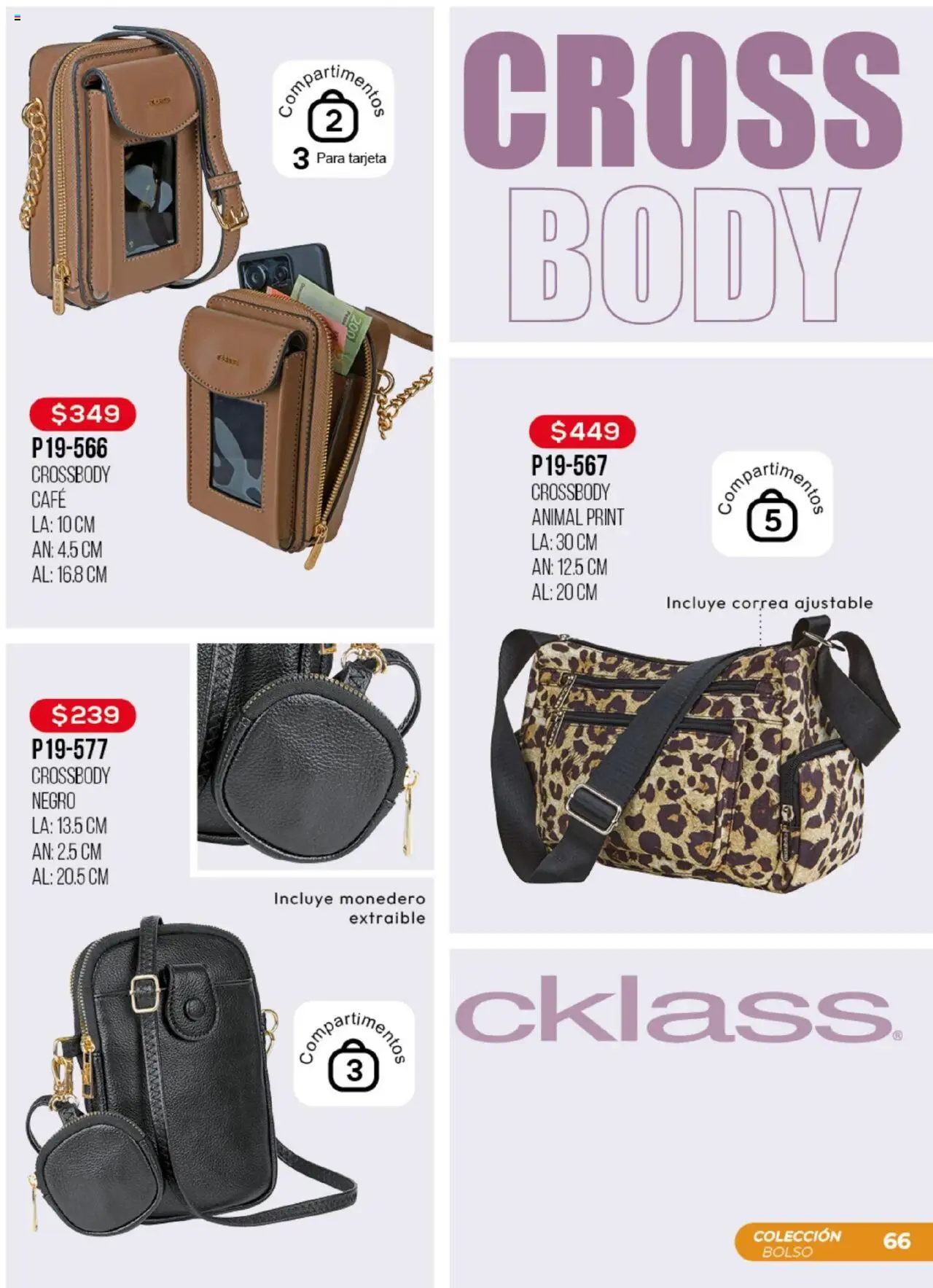 Nuevas ofertas de Cklass válidas en toda la República Mexicana desde el 14.08.2025. ¡Encuentra las mejores ofertas en Cklass - Catálogo Promo De La Semana! | Página: 67 | Productos: Monedero, Bolso, Café, Body