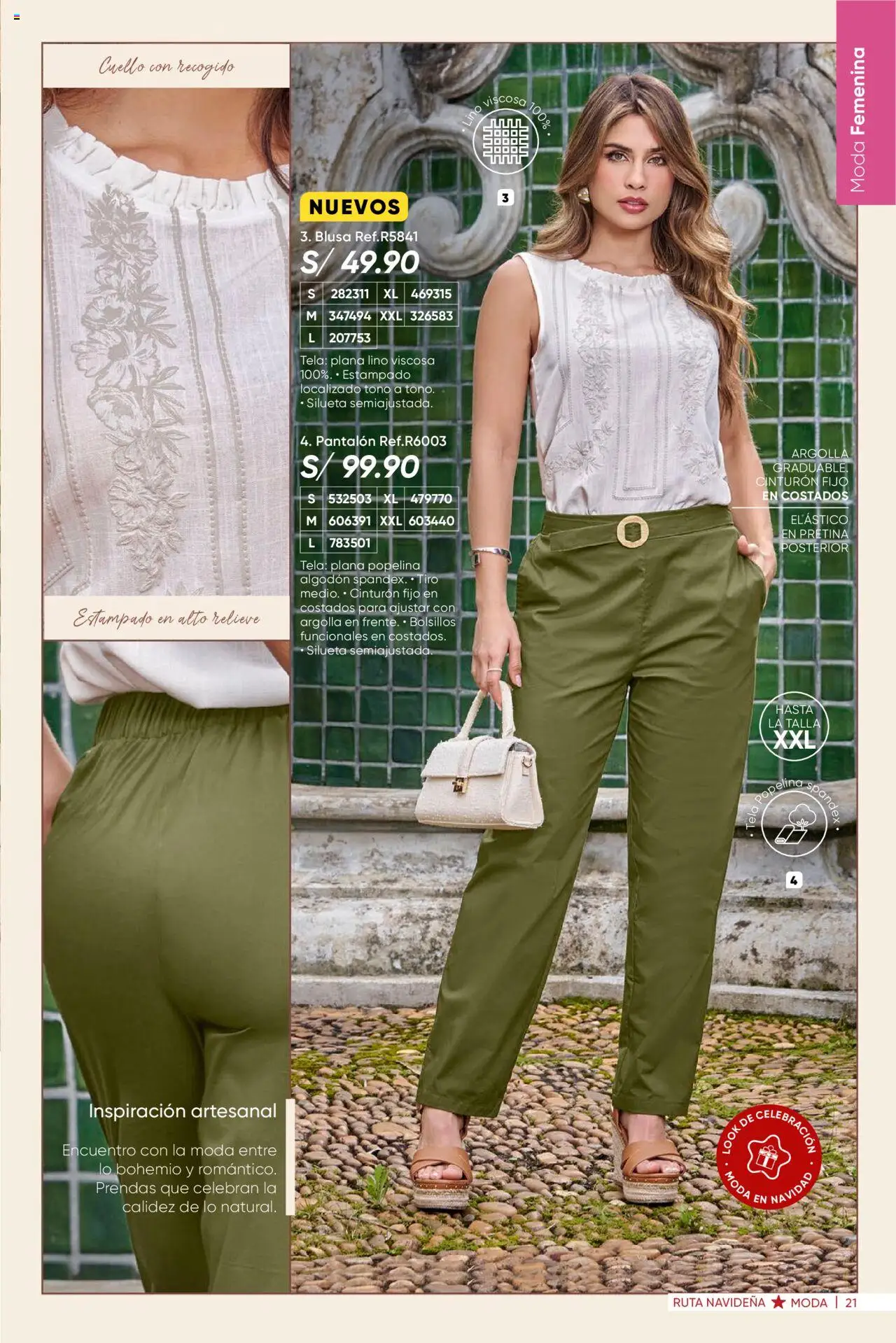 Catálogo Azzorti válido desde 15.10.2025 | Página: 23 | Productos: Blusa, Cinturón