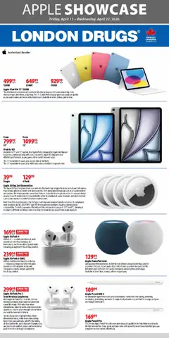 Preview of London Drugs - Apple Insert from shop London Drugs valid from 17.04.2026