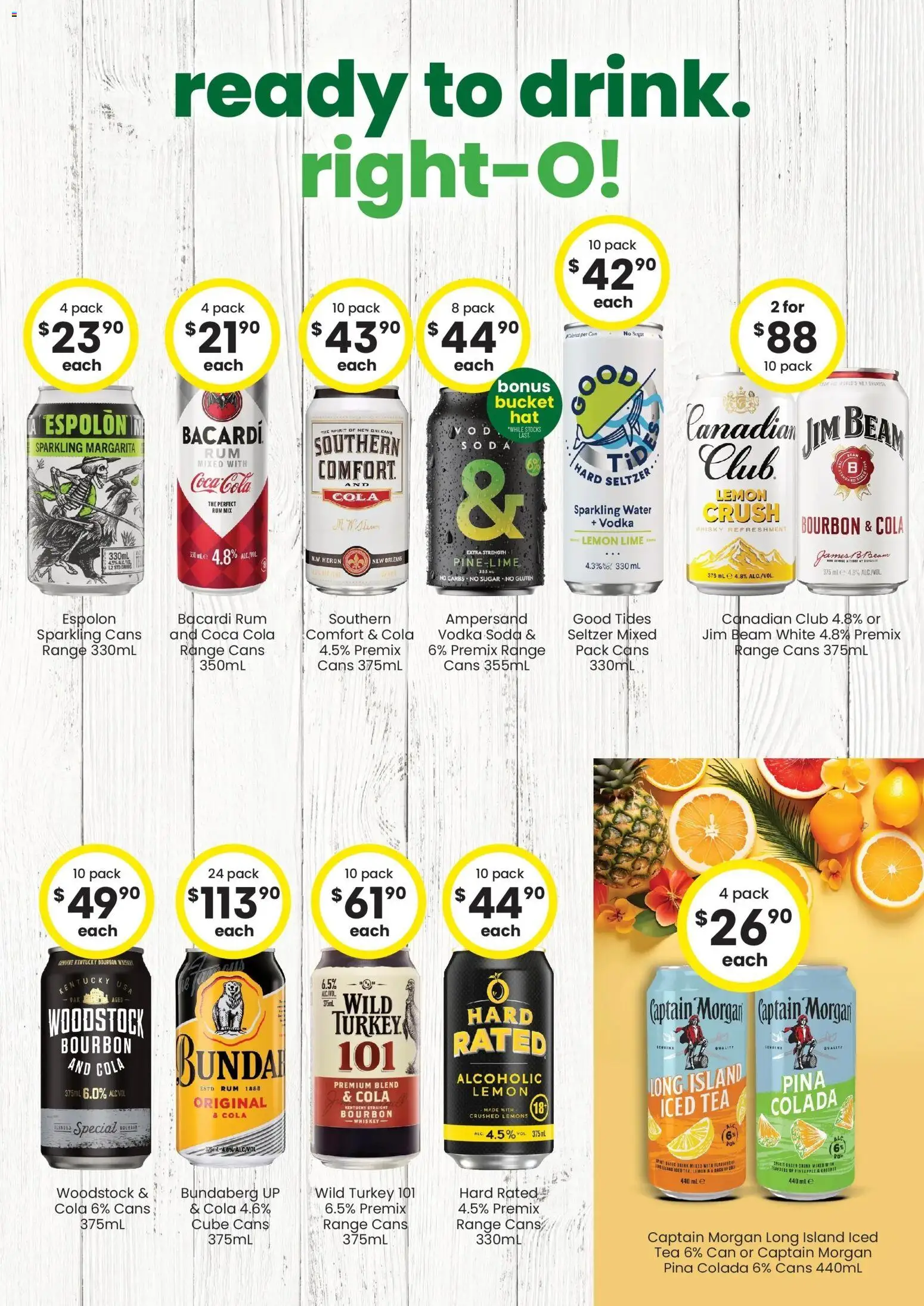 The Bottle-O catalogue - valid from 23.02.2026 | Page: 5 | Products: Bucket, Tea, Whiskey, Rum