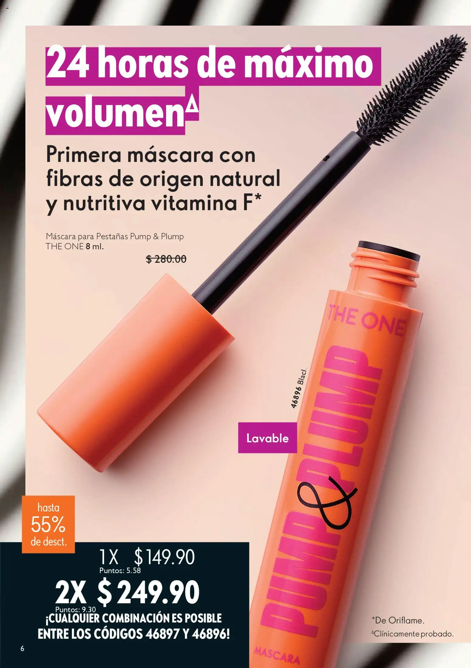 Nuevas ofertas de Oriflame válidas en toda la República Mexicana desde el 27.12.2025. ¡Encuentra las mejores ofertas en Oriflame campaña 1 2026! | Página: 6 | Productos: Máscara